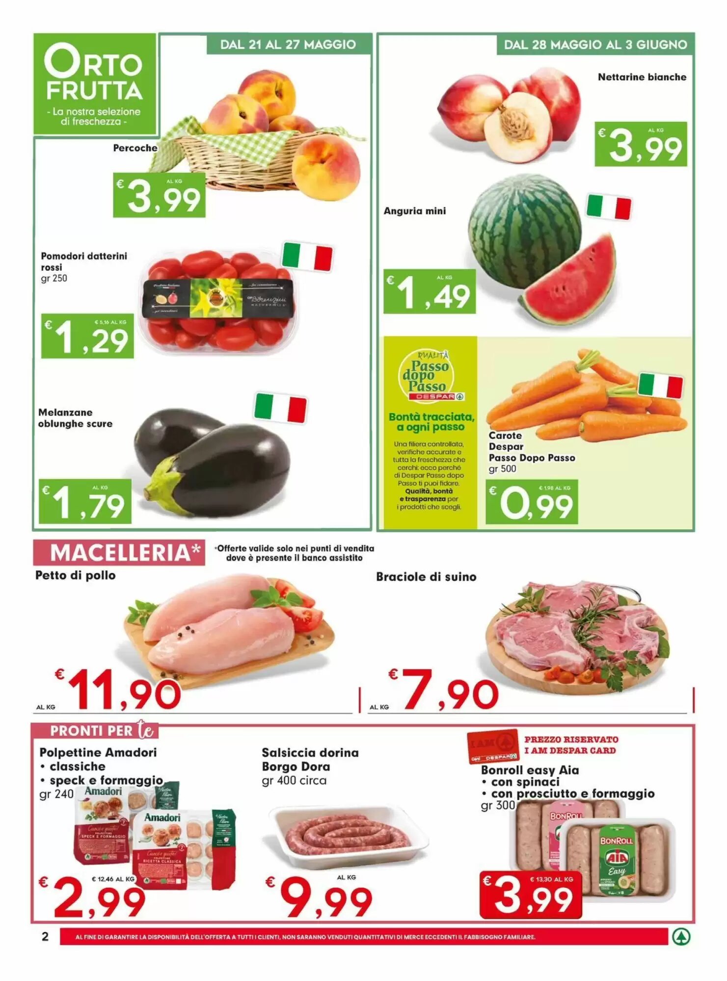 Volantino promozionale Despar  valide dal 21/05/2026 - Pagina 2.