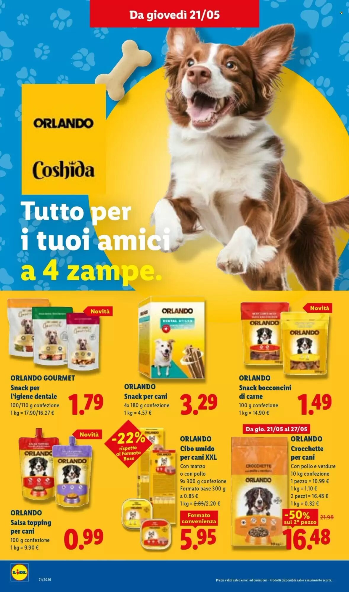 Volantino promozionale Lidl  valide dal 21/05/2026 - Pagina 22.