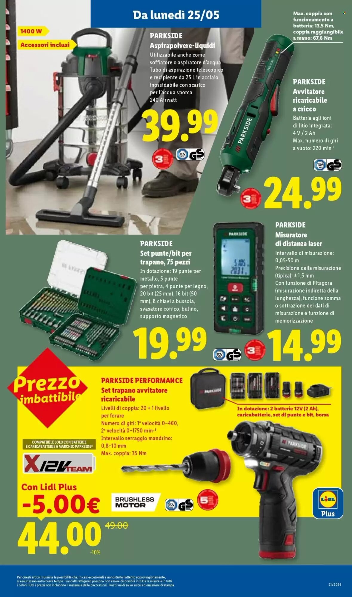 Volantino promozionale Lidl  valide dal 21/05/2026 - Pagina 39.