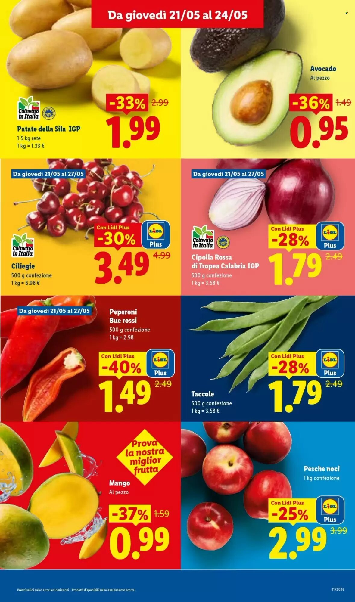 Volantino promozionale Lidl  valide dal 21/05/2026 - Pagina 5.