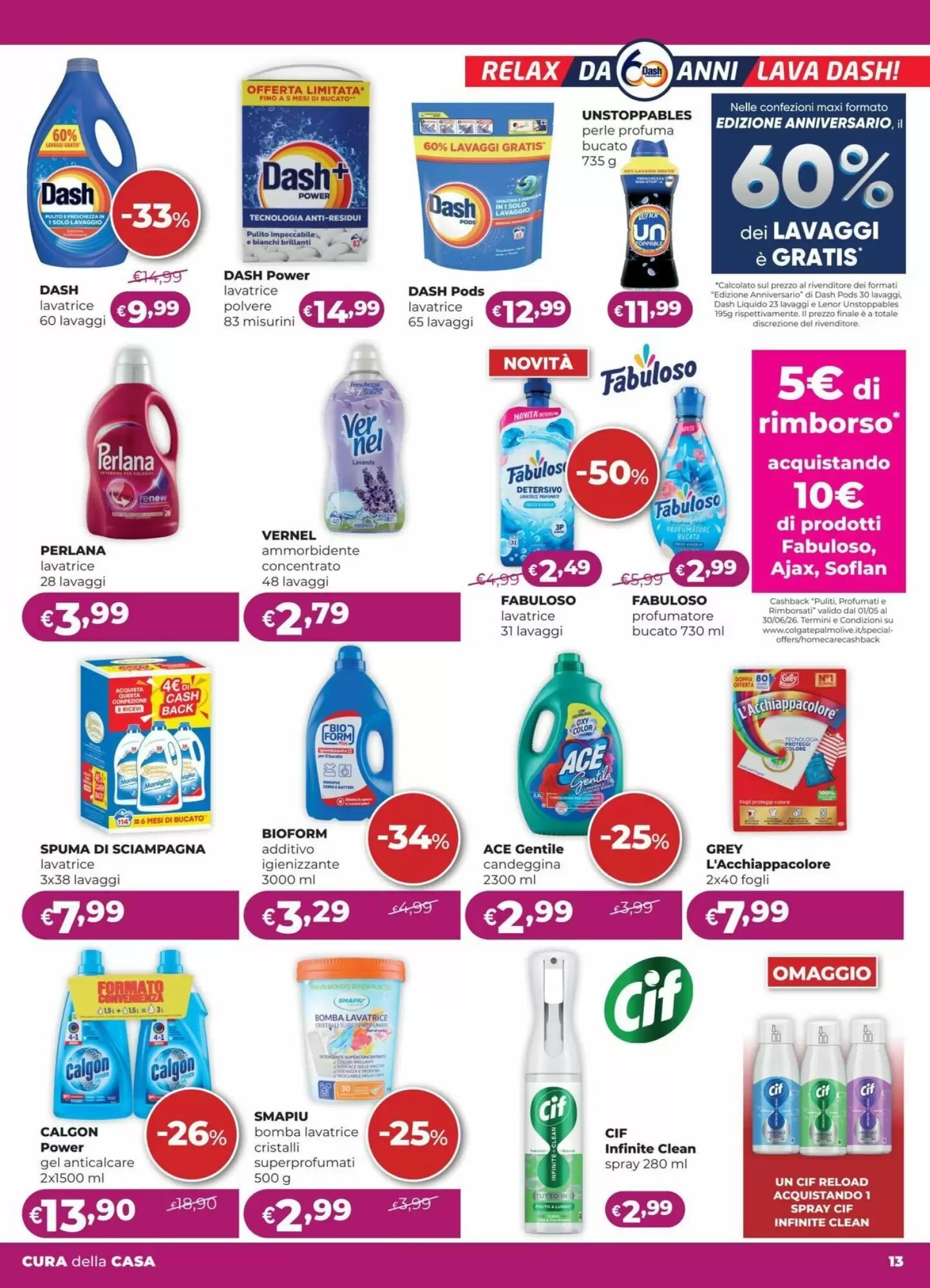Volantino promozionale La Saponeria  valide dal 21/05/2026 - Pagina 13.