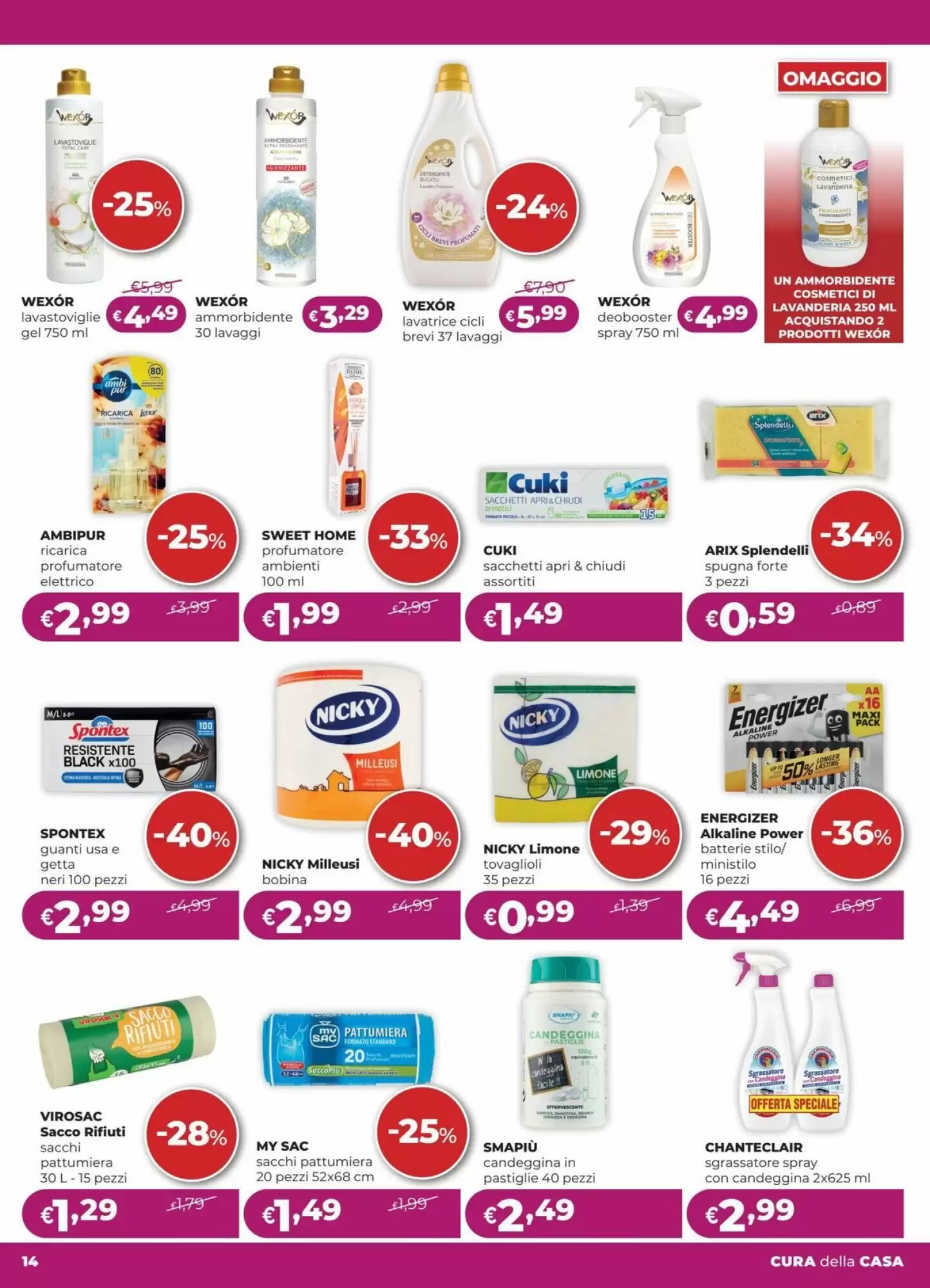 Volantino promozionale La Saponeria  valide dal 21/05/2026 - Pagina 14.