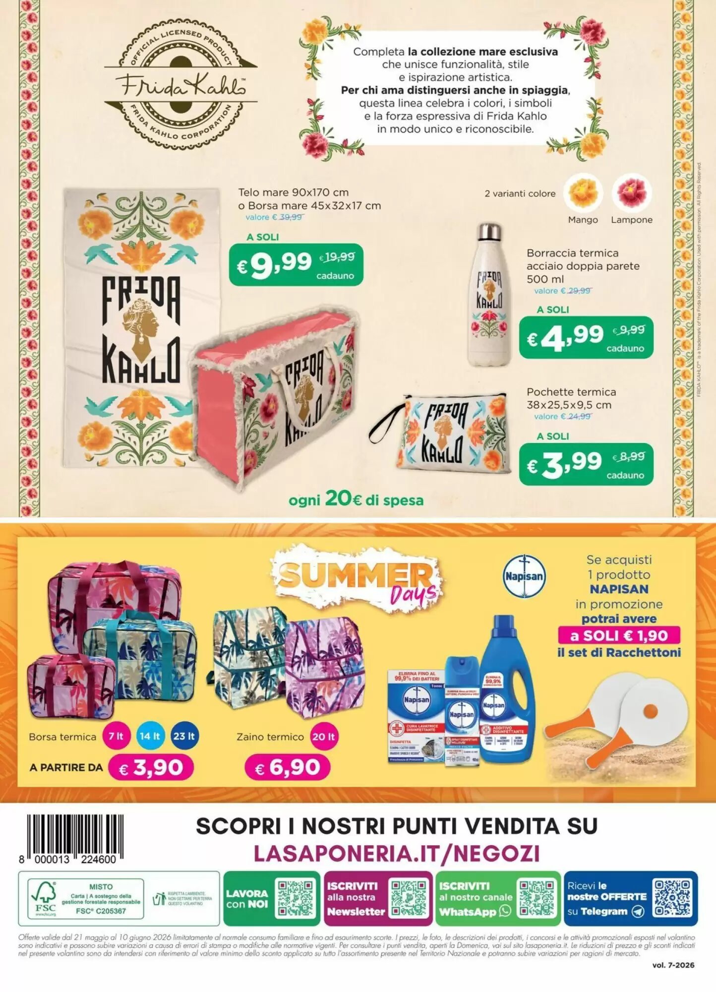 Volantino promozionale La Saponeria  valide dal 21/05/2026 - Pagina 16.