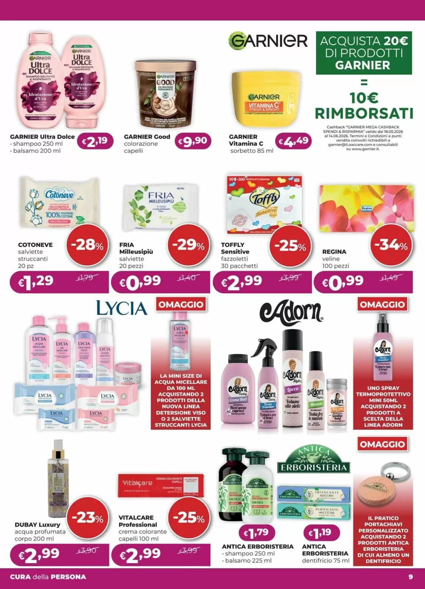 Volantino promozionale La Saponeria  valide dal 21/05/2026 - Pagina 9.