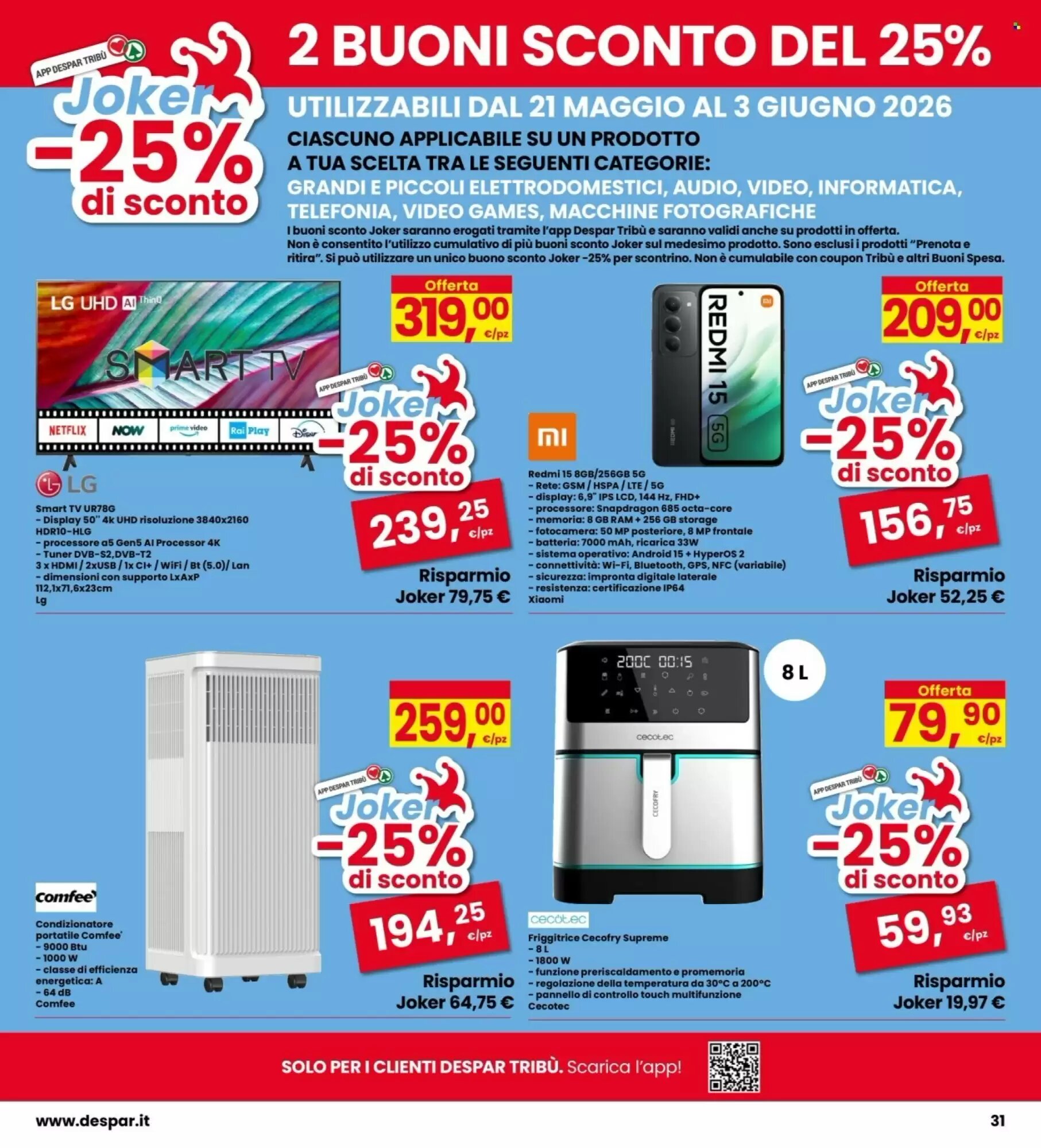 Volantino promozionale Interspar  valide dal 21/05/2026 - Pagina 31.