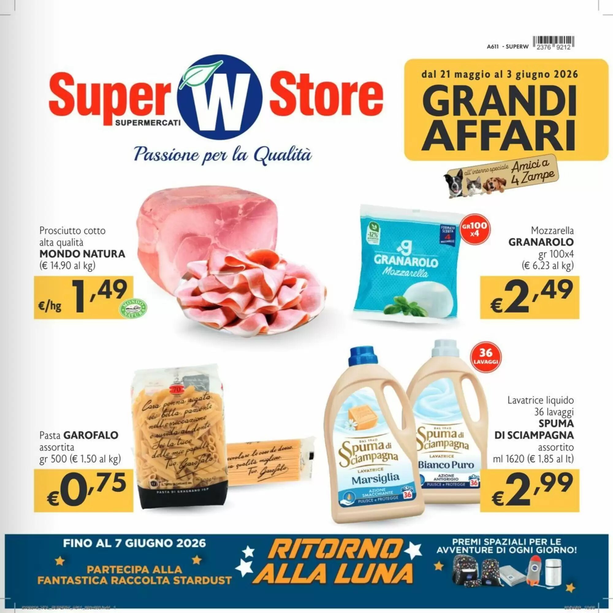 Volantino promozionale SuperW  valide dal 21/05/2026 - Pagina 1.