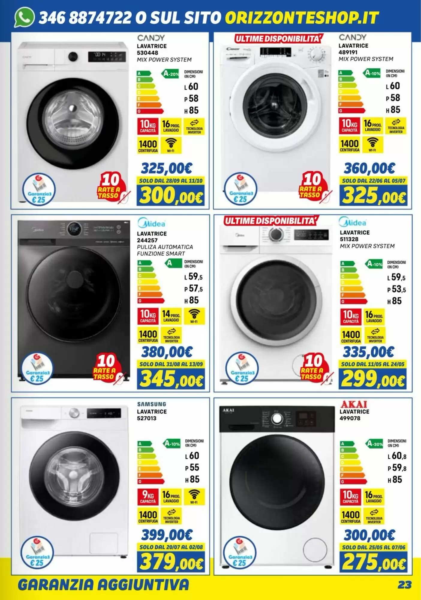 Volantino promozionale Orizzonte  valide dal 21/05/2026 - Pagina 23.