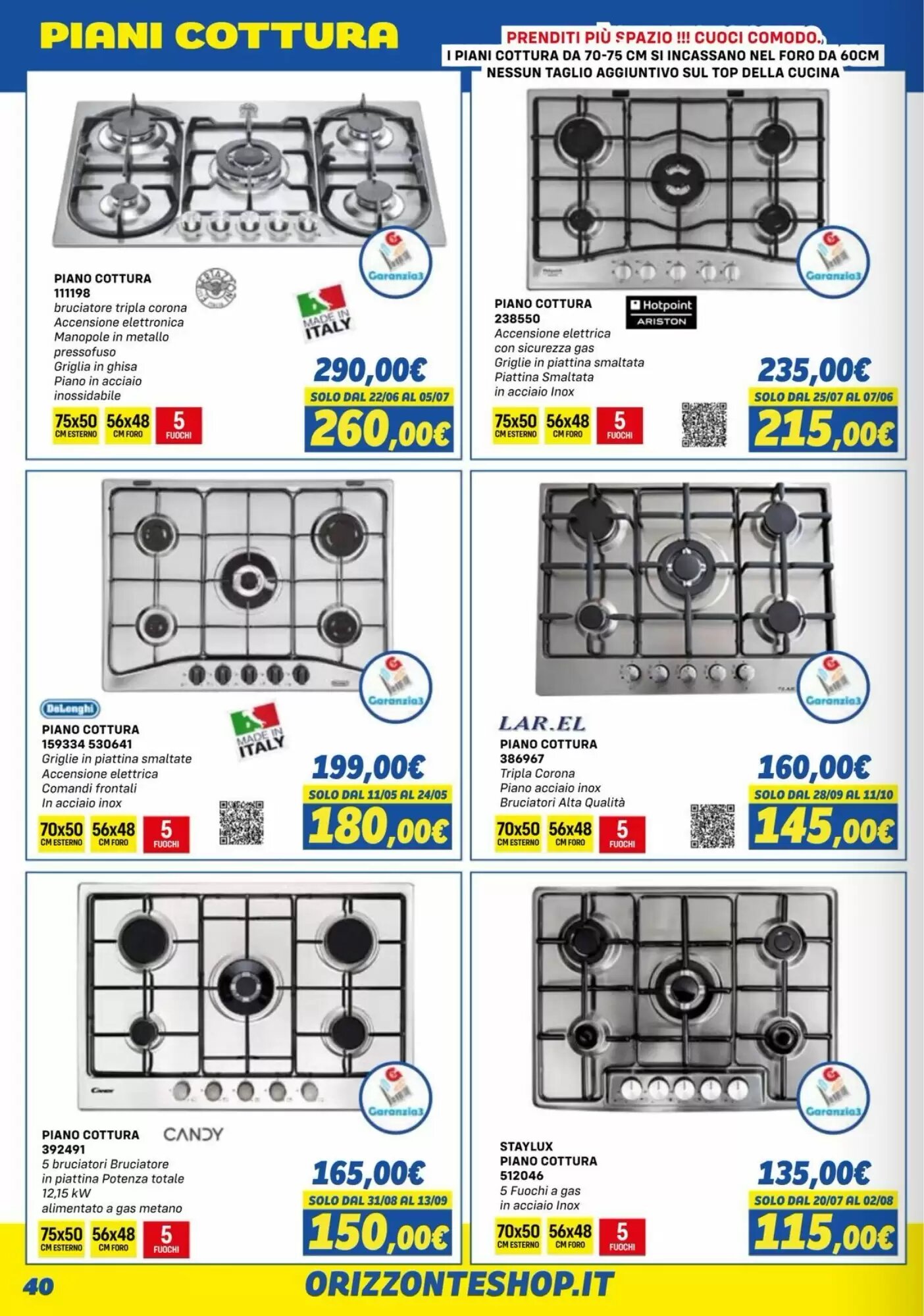 Volantino promozionale Orizzonte  valide dal 21/05/2026 - Pagina 40.