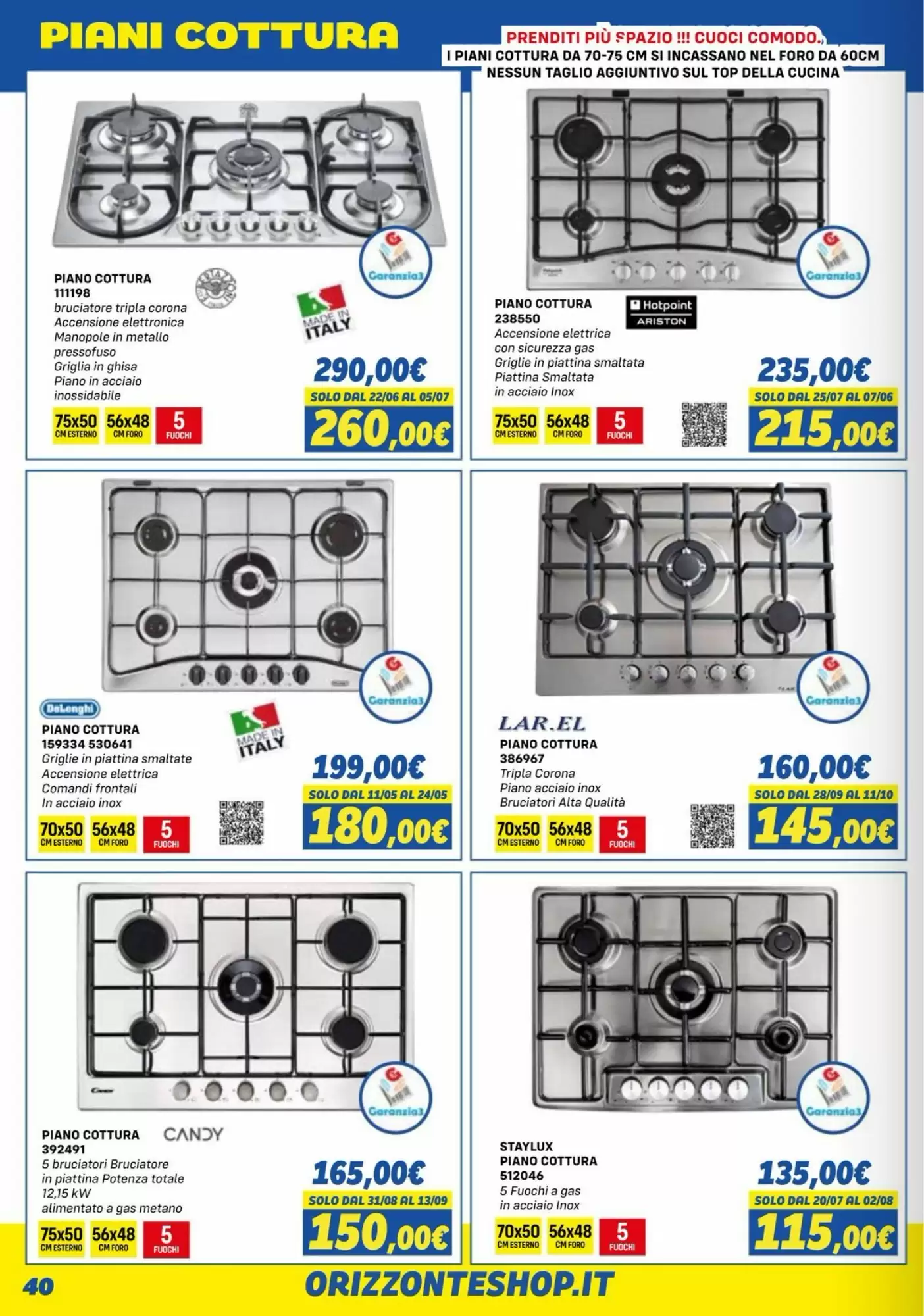 Volantino promozionale Orizzonte  valide dal 21/05/2026 - Pagina 40.
