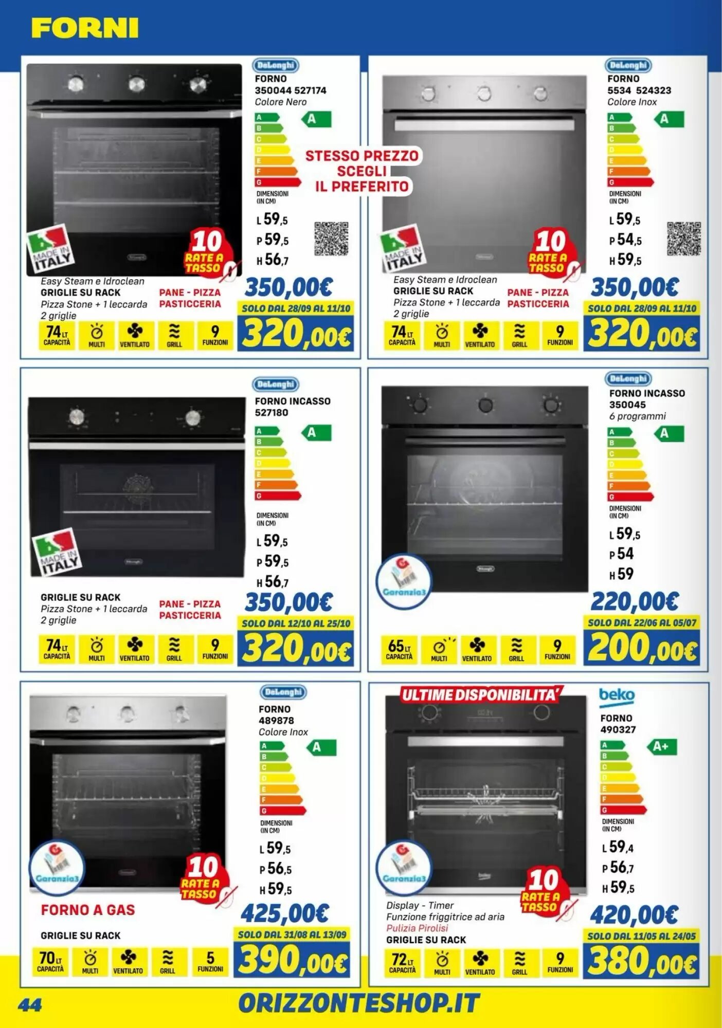 Volantino promozionale Orizzonte  valide dal 21/05/2026 - Pagina 44.