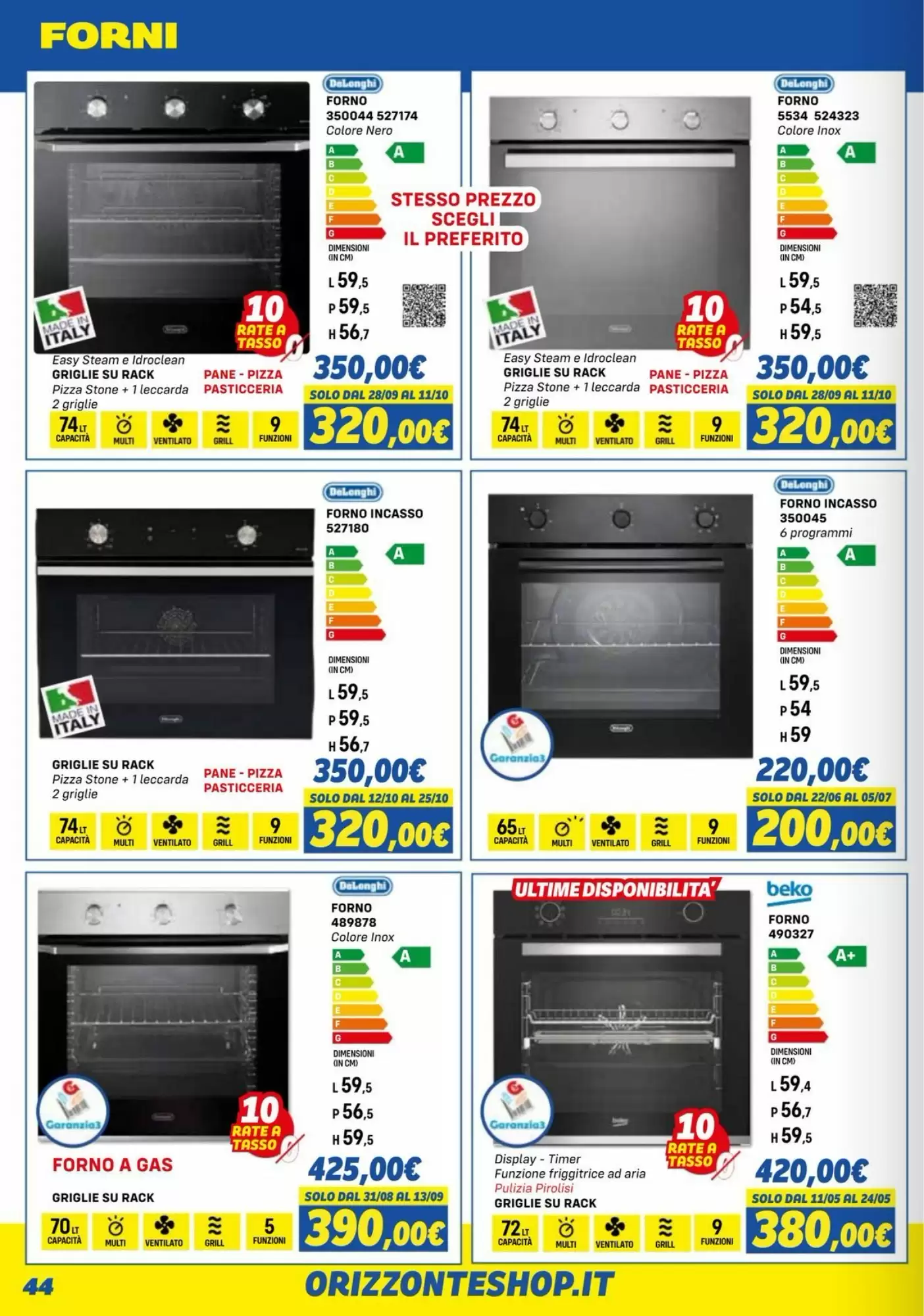 Volantino promozionale Orizzonte  valide dal 21/05/2026 - Pagina 44.