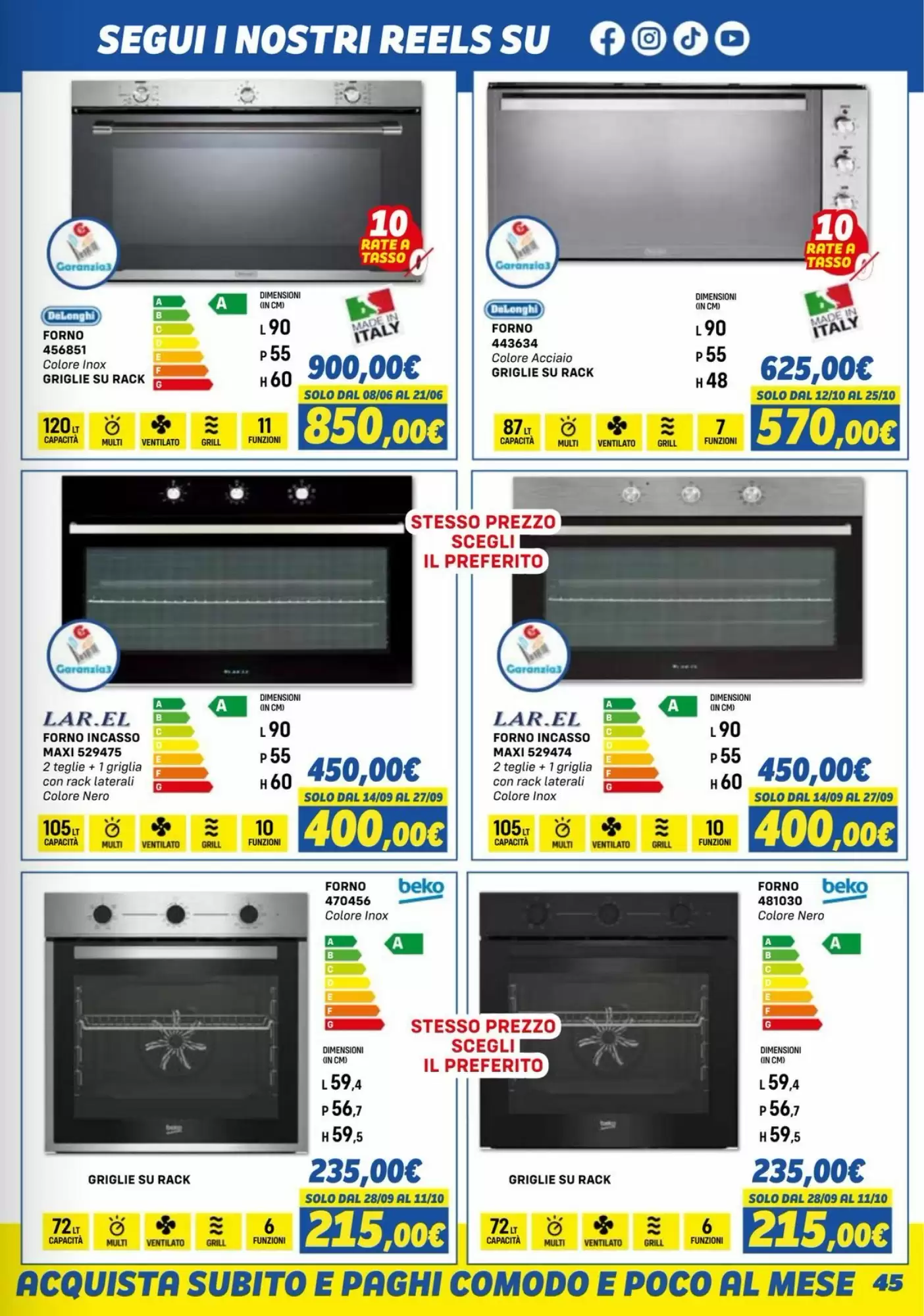 Volantino promozionale Orizzonte  valide dal 21/05/2026 - Pagina 45.
