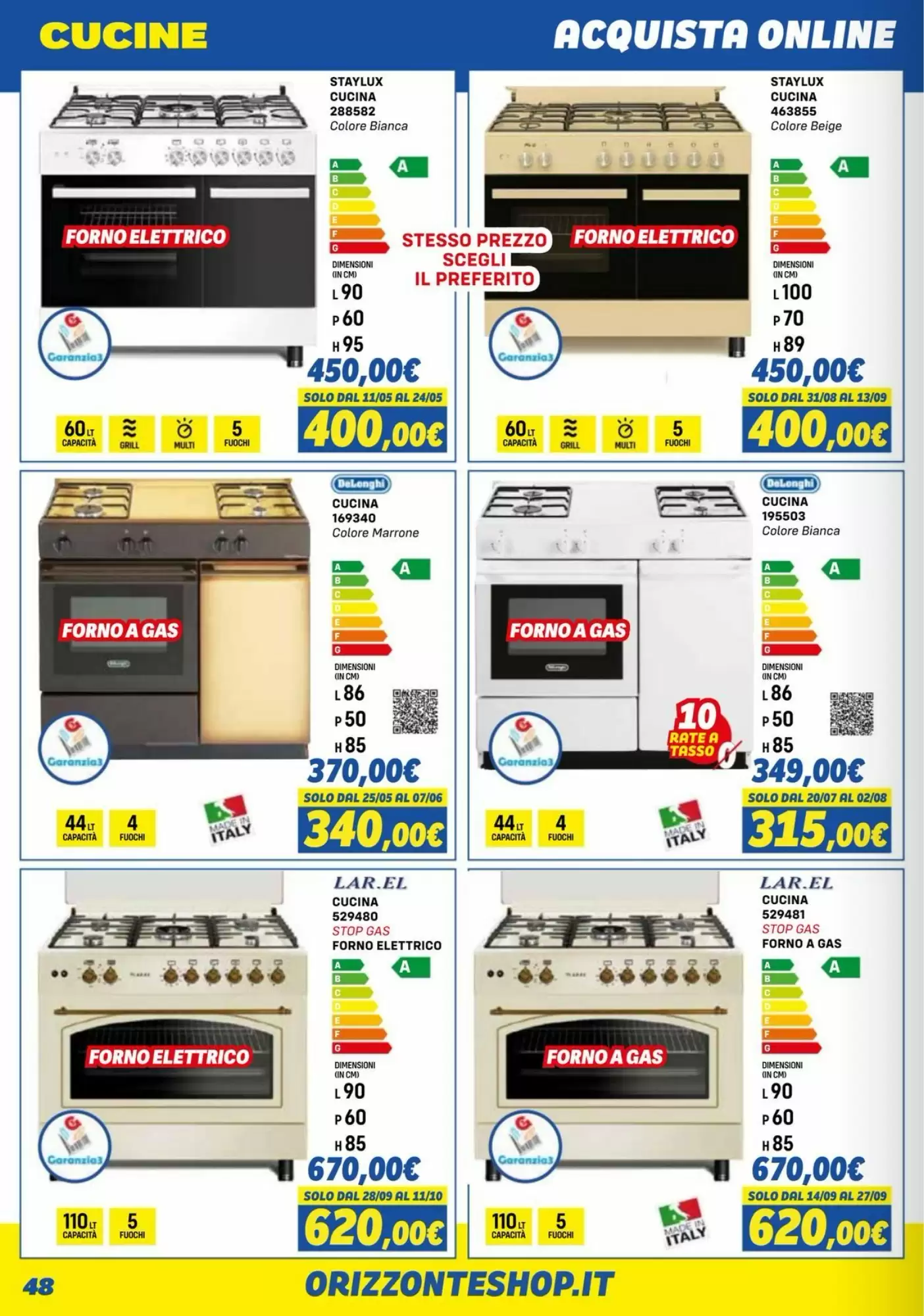 Volantino promozionale Orizzonte  valide dal 21/05/2026 - Pagina 48.