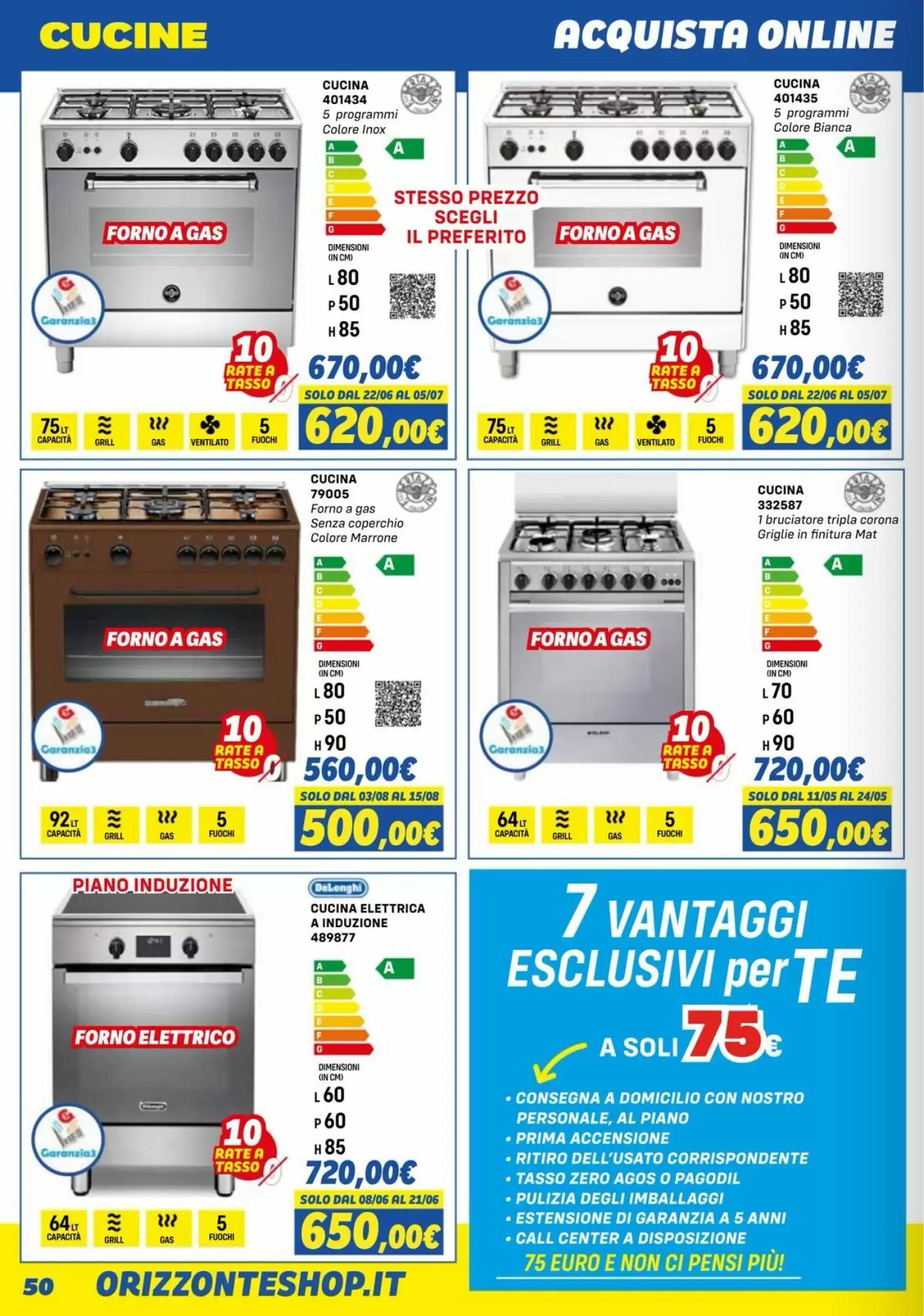 Volantino promozionale Orizzonte  valide dal 21/05/2026 - Pagina 50.