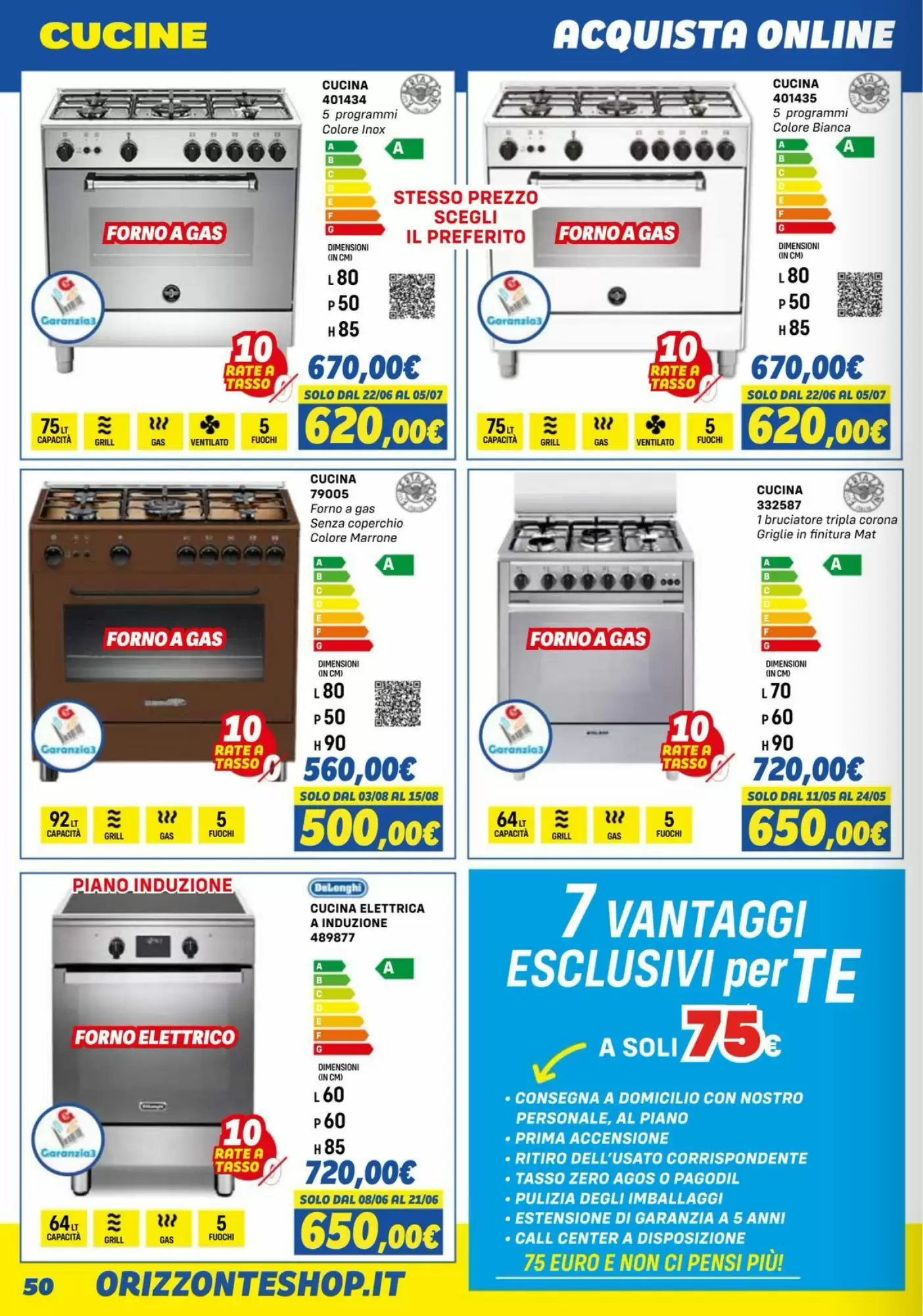 Volantino promozionale Orizzonte  valide dal 21/05/2026 - Pagina 50.