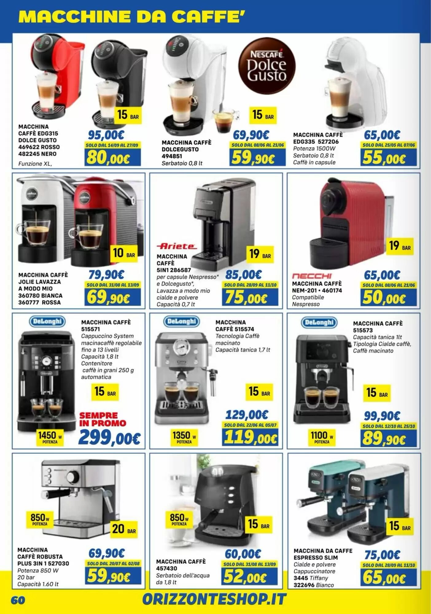 Volantino promozionale Orizzonte  valide dal 21/05/2026 - Pagina 60.
