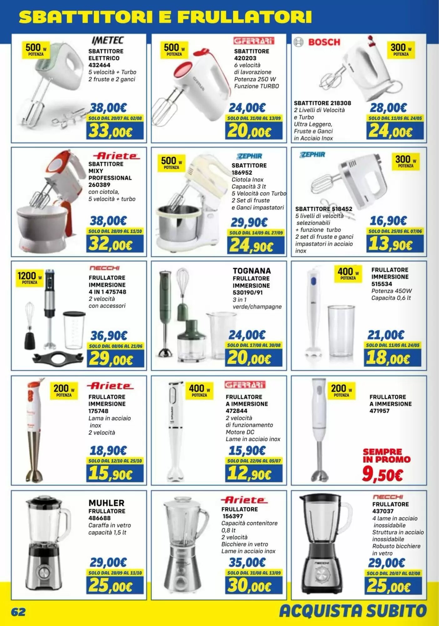 Volantino promozionale Orizzonte  valide dal 21/05/2026 - Pagina 62.