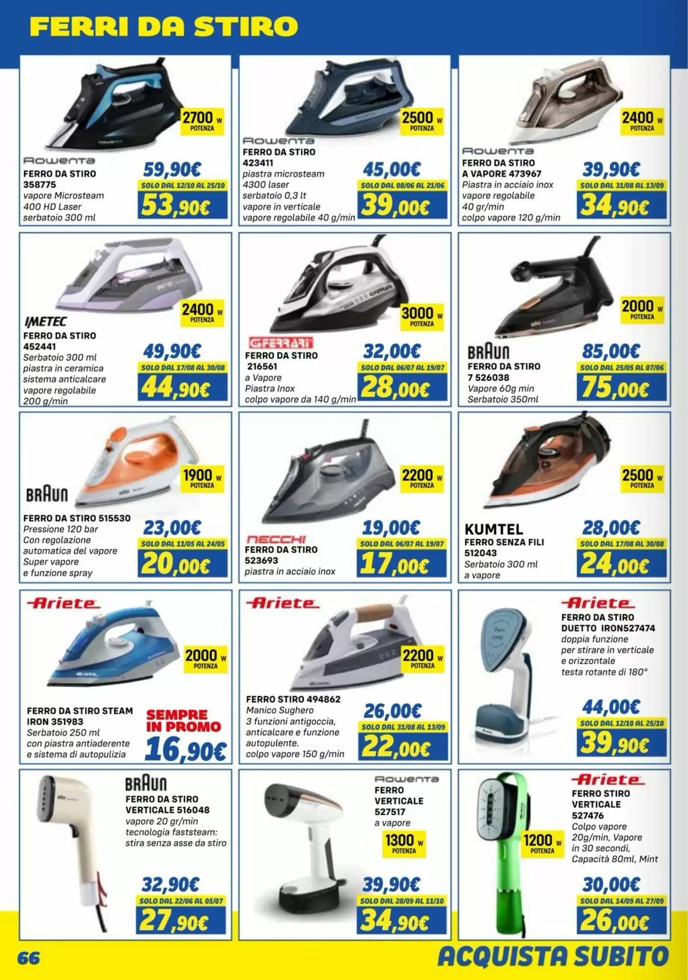 Volantino promozionale Orizzonte  valide dal 21/05/2026 - Pagina 66.