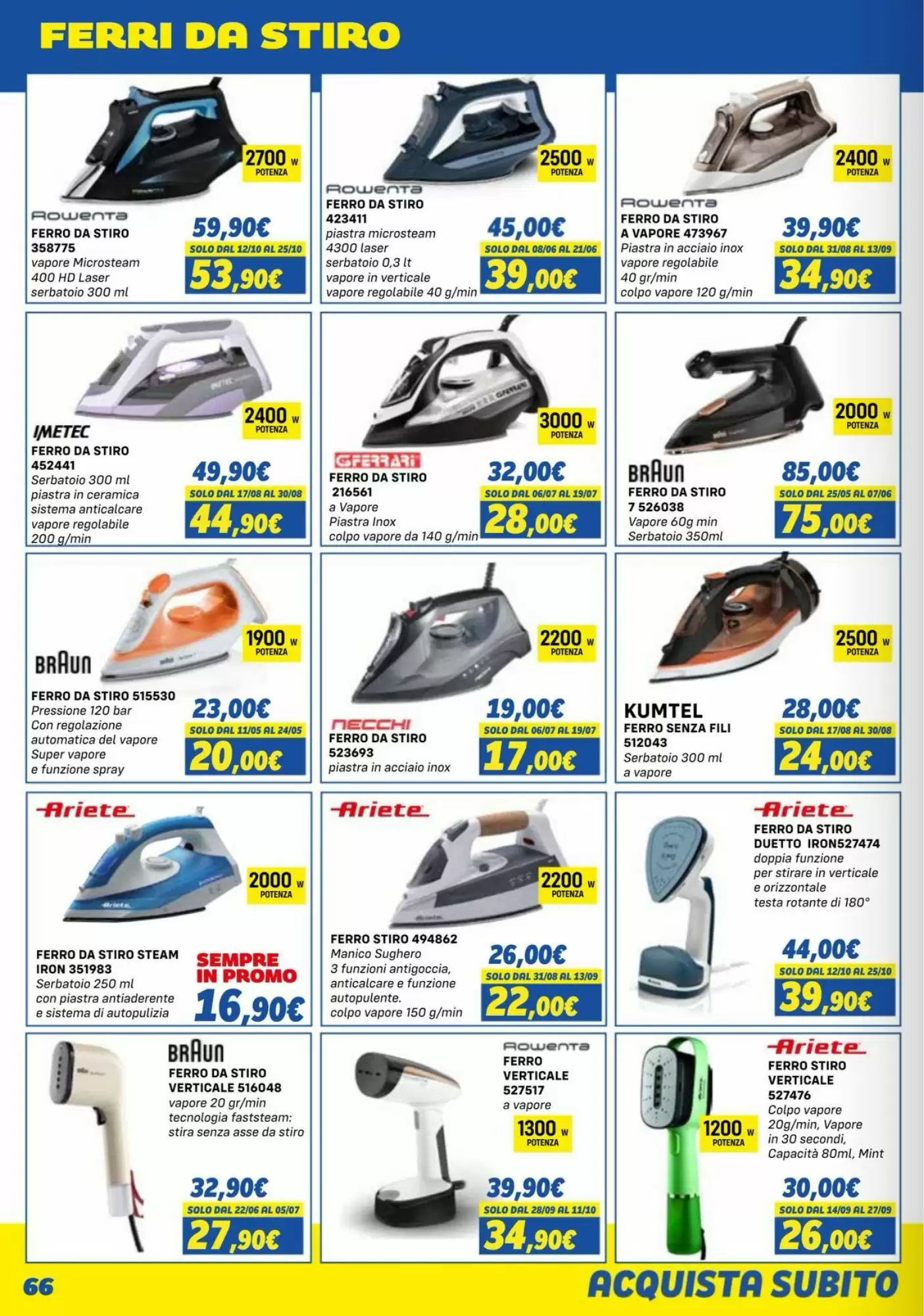 Volantino promozionale Orizzonte  valide dal 21/05/2026 - Pagina 66.