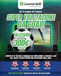 Volantino promozionale Leonardelli  valide dal 21/05/2026