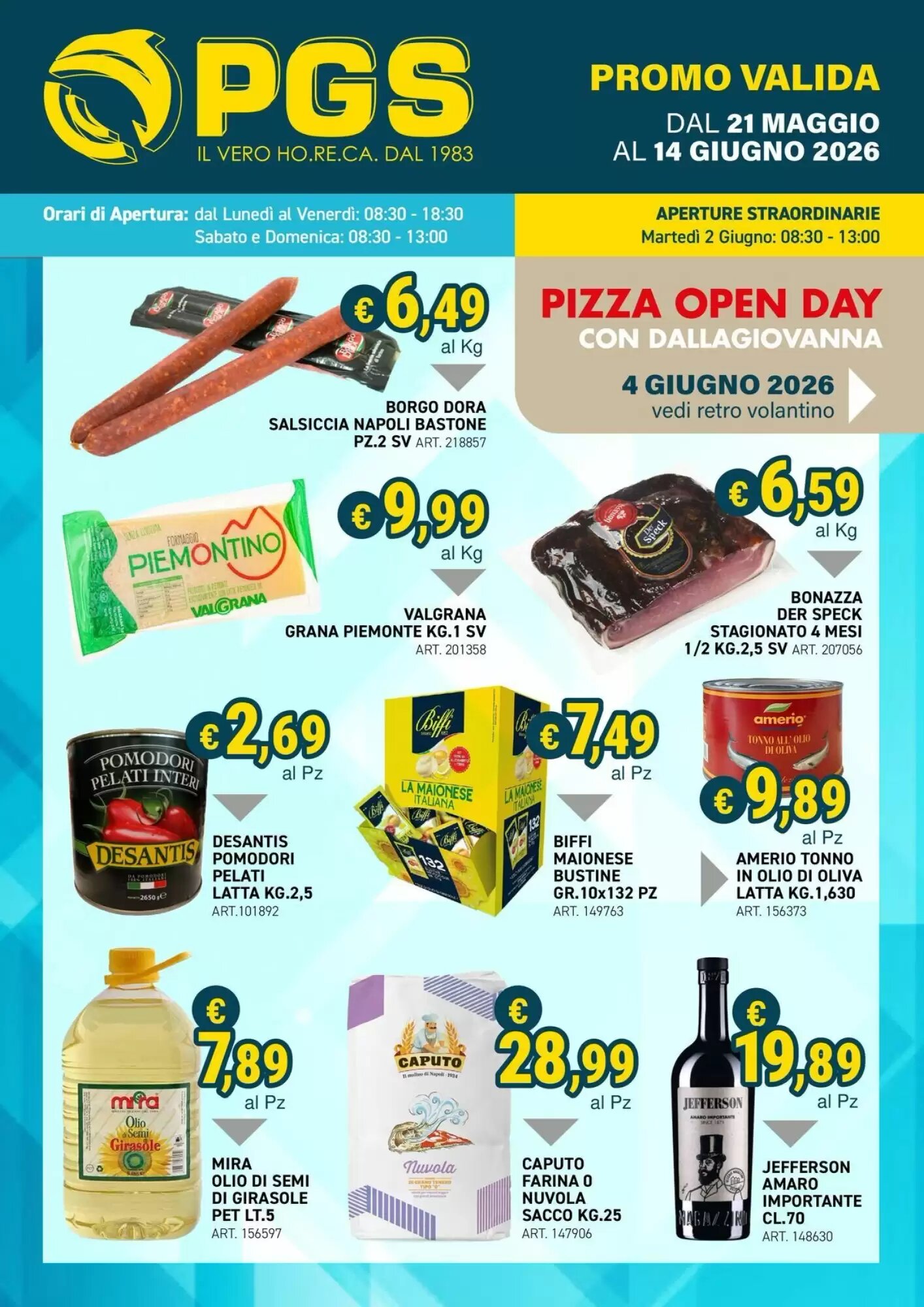 Volantino promozionale PGS Cash&Carry  valide dal 21/05/2026 - Pagina 1.
