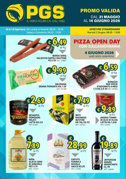 Volantino promozionale PGS Cash&Carry valide dal 21/05/2026