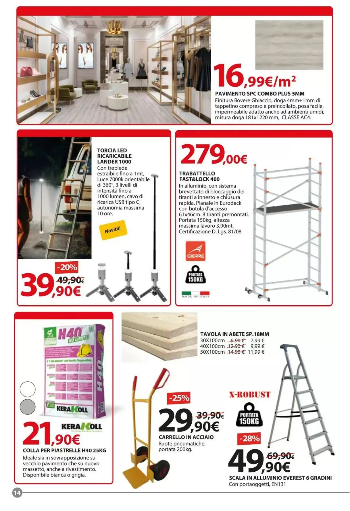 Volantino promozionale Kreo Brico e Casa  valide dal 21/05/2026 - Pagina 14.