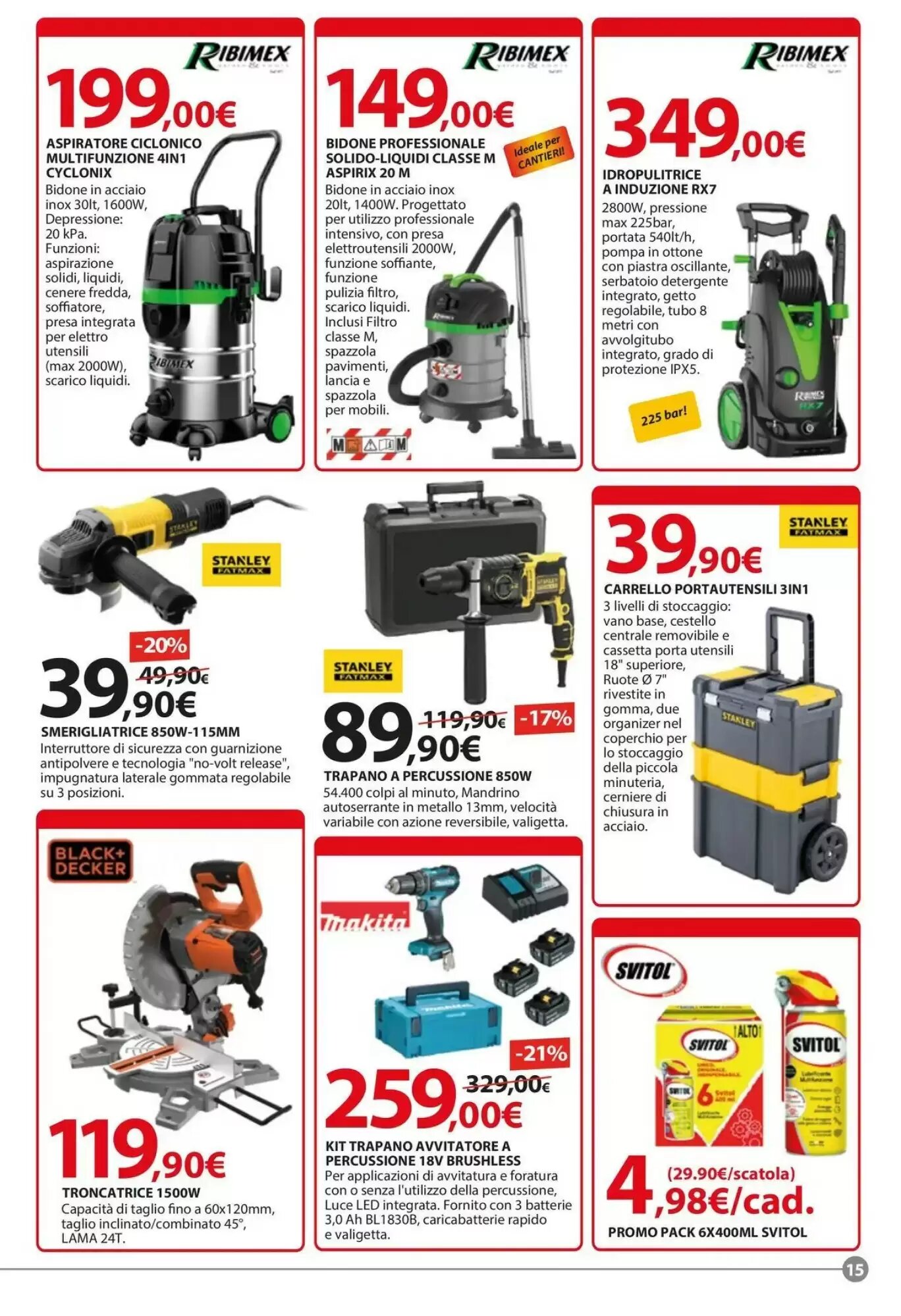 Volantino promozionale Kreo Brico e Casa  valide dal 21/05/2026 - Pagina 15.