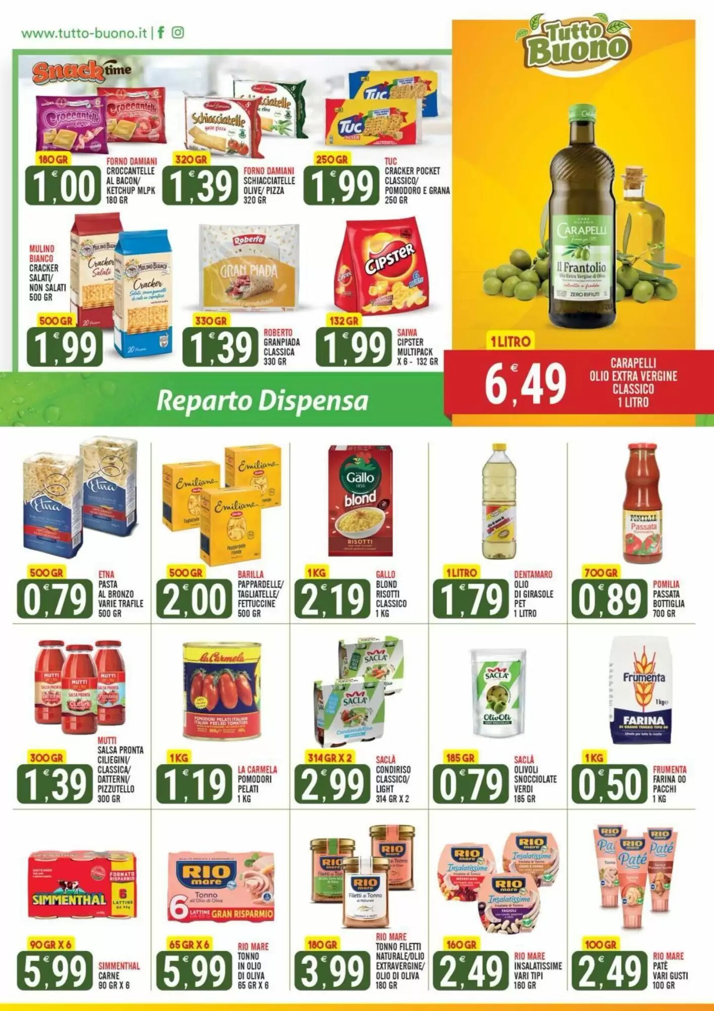 Volantino promozionale Tutto Buono  valide dal 21/05/2026 - Pagina 5.
