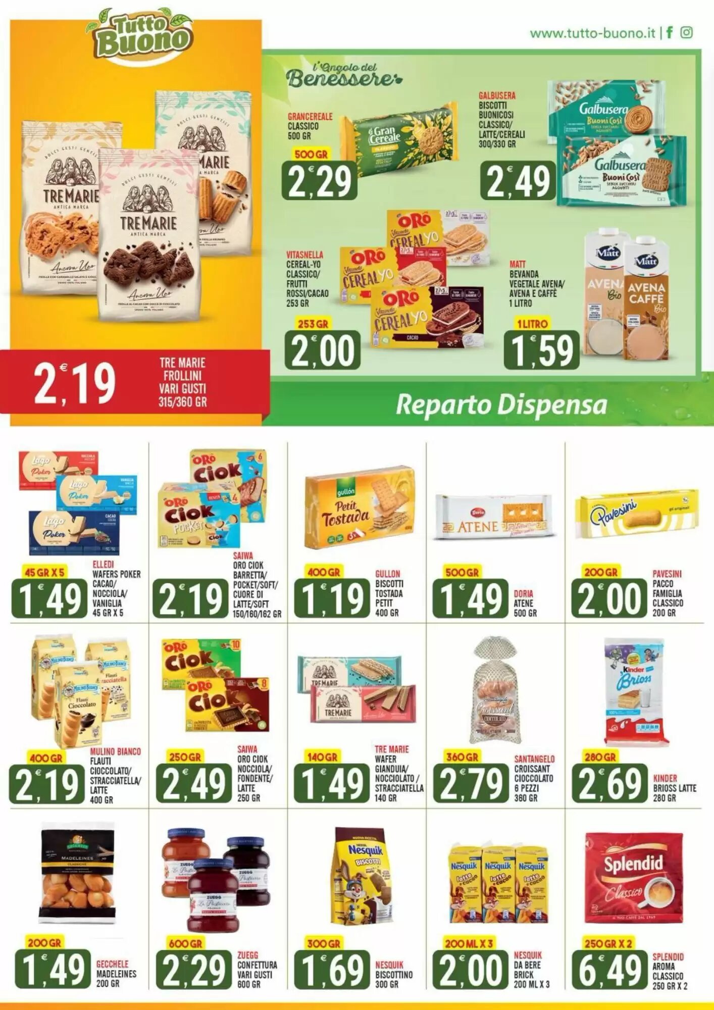 Volantino promozionale Tutto Buono  valide dal 21/05/2026 - Pagina 6.
