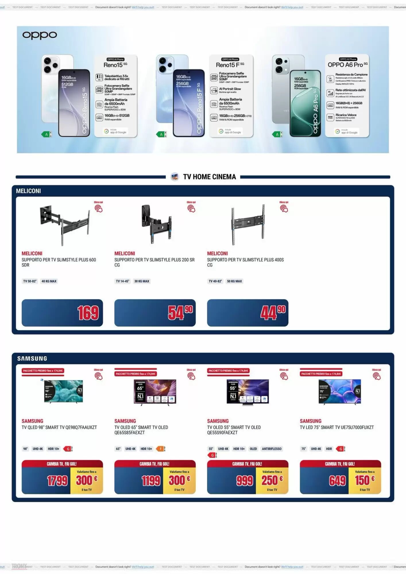 Volantino promozionale Trony  valide dal 21/05/2026 - Pagina 15.