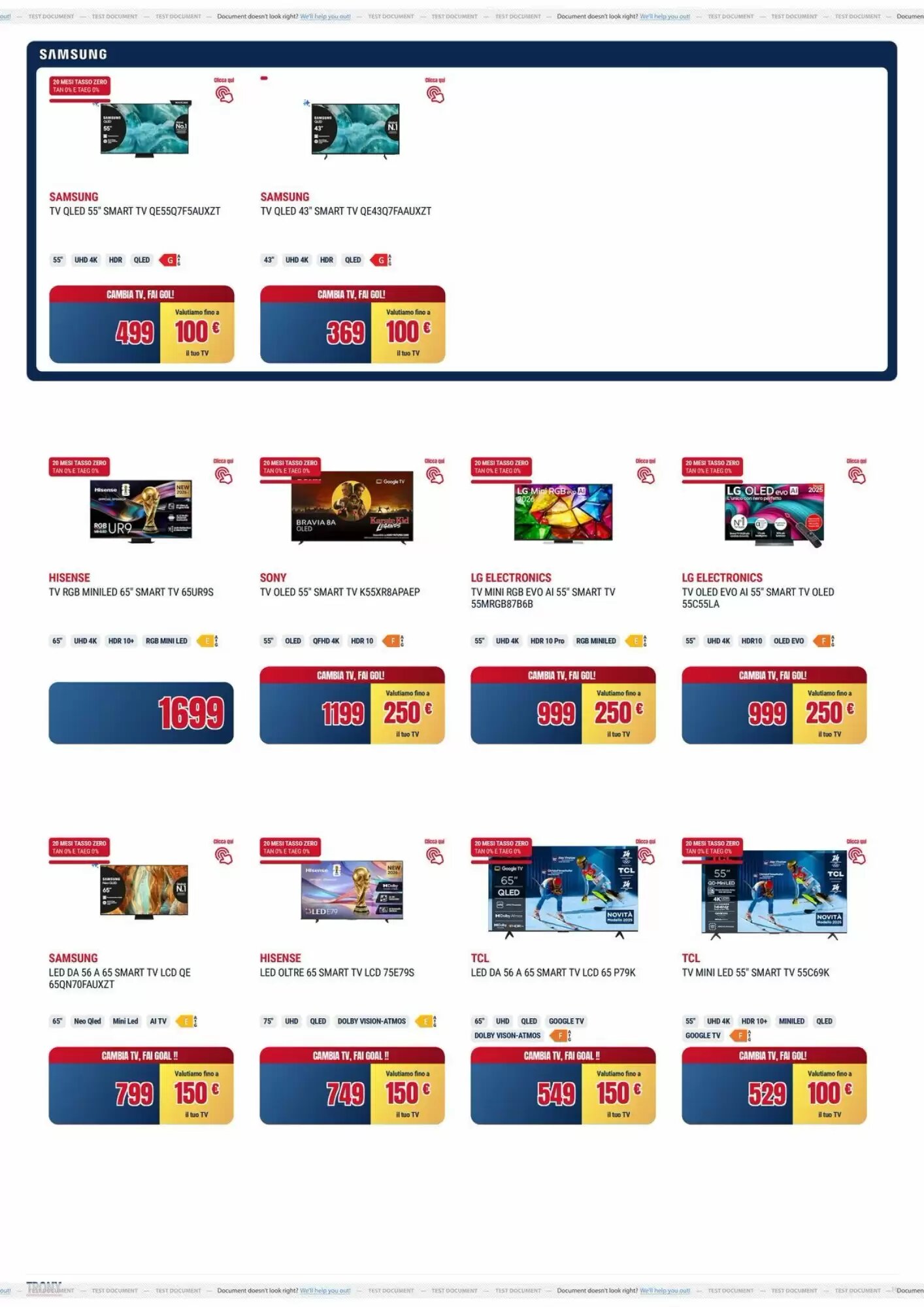 Volantino promozionale Trony  valide dal 21/05/2026 - Pagina 16.
