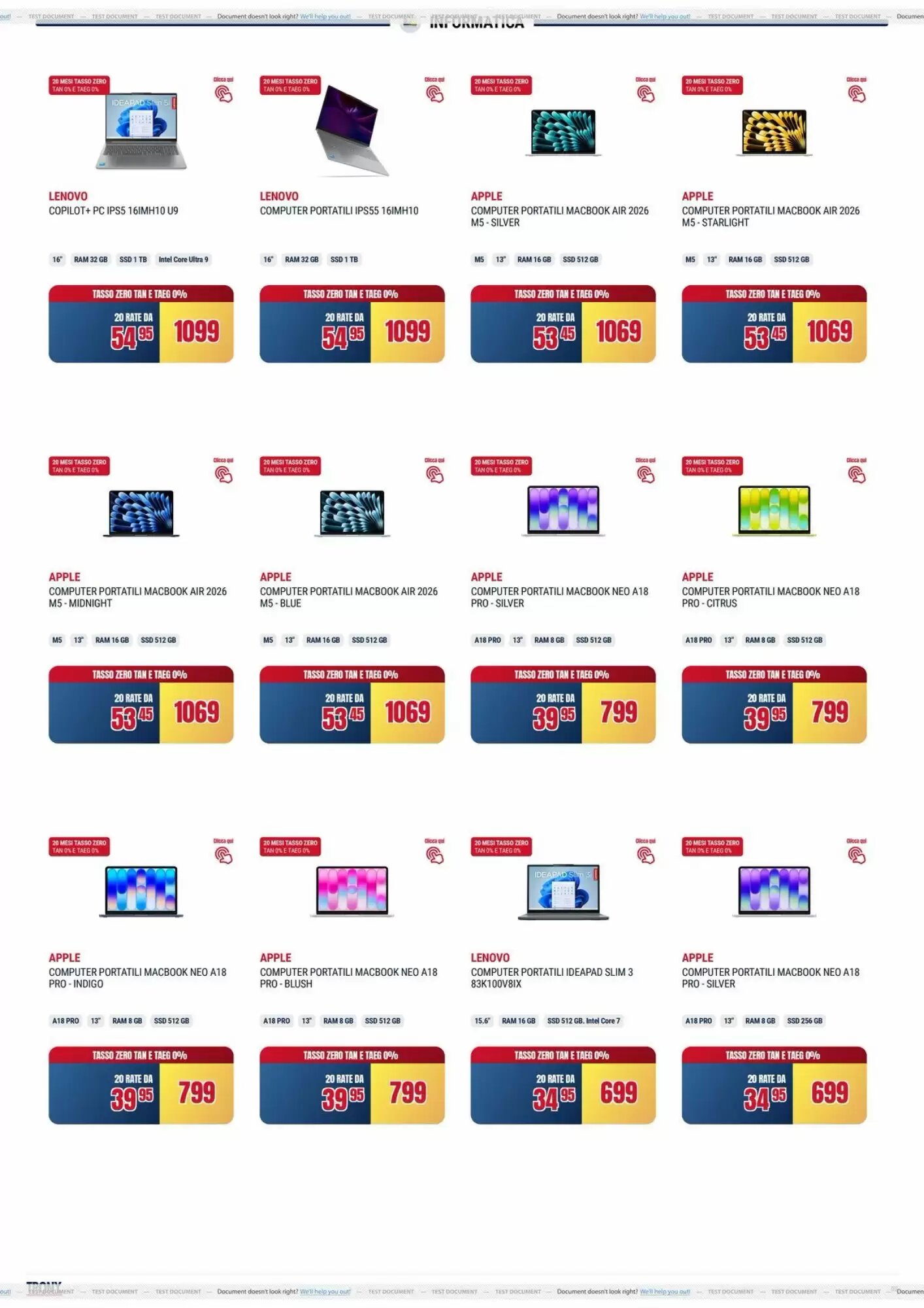Volantino promozionale Trony  valide dal 21/05/2026 - Pagina 2.