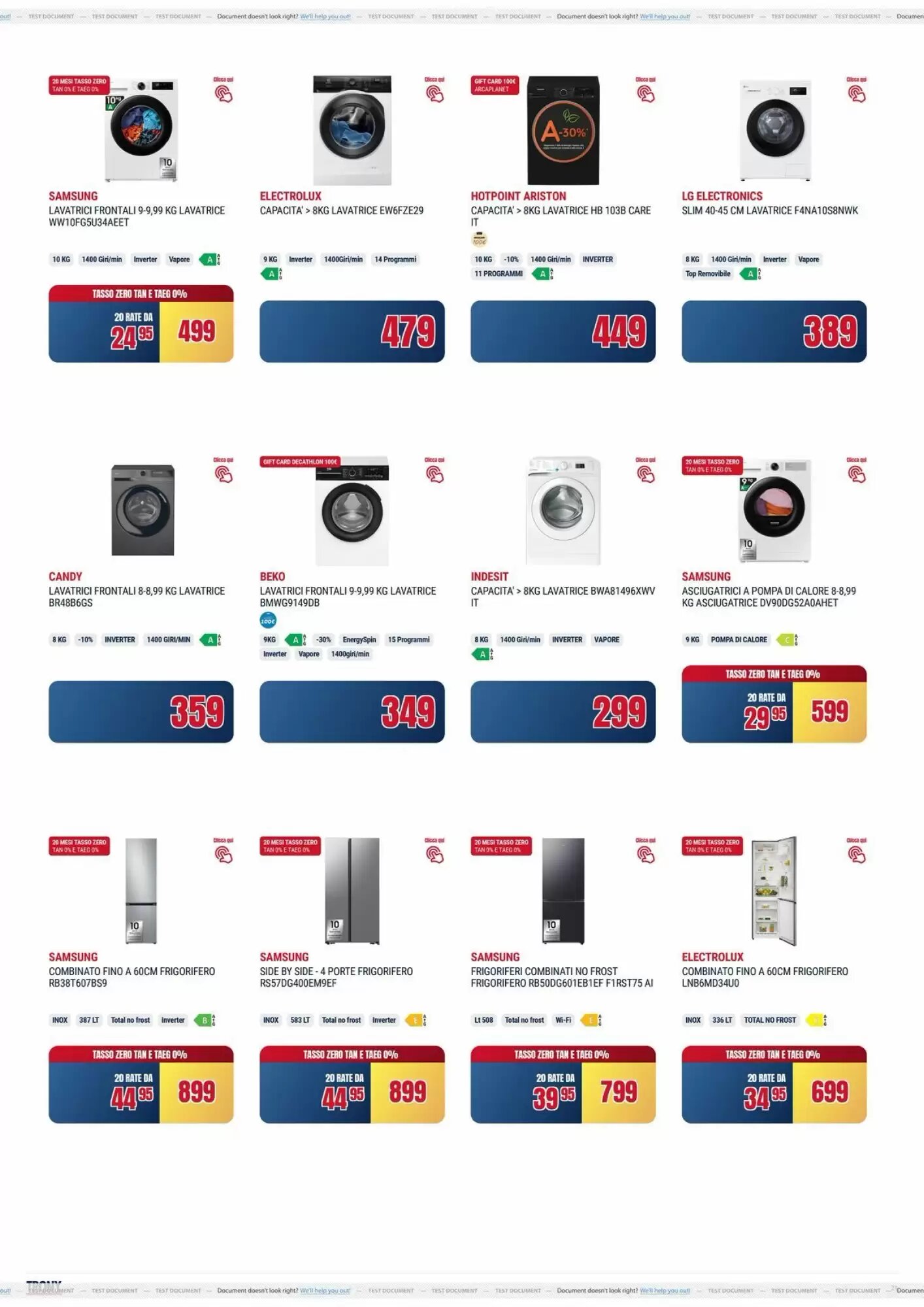 Volantino promozionale Trony  valide dal 21/05/2026 - Pagina 21.