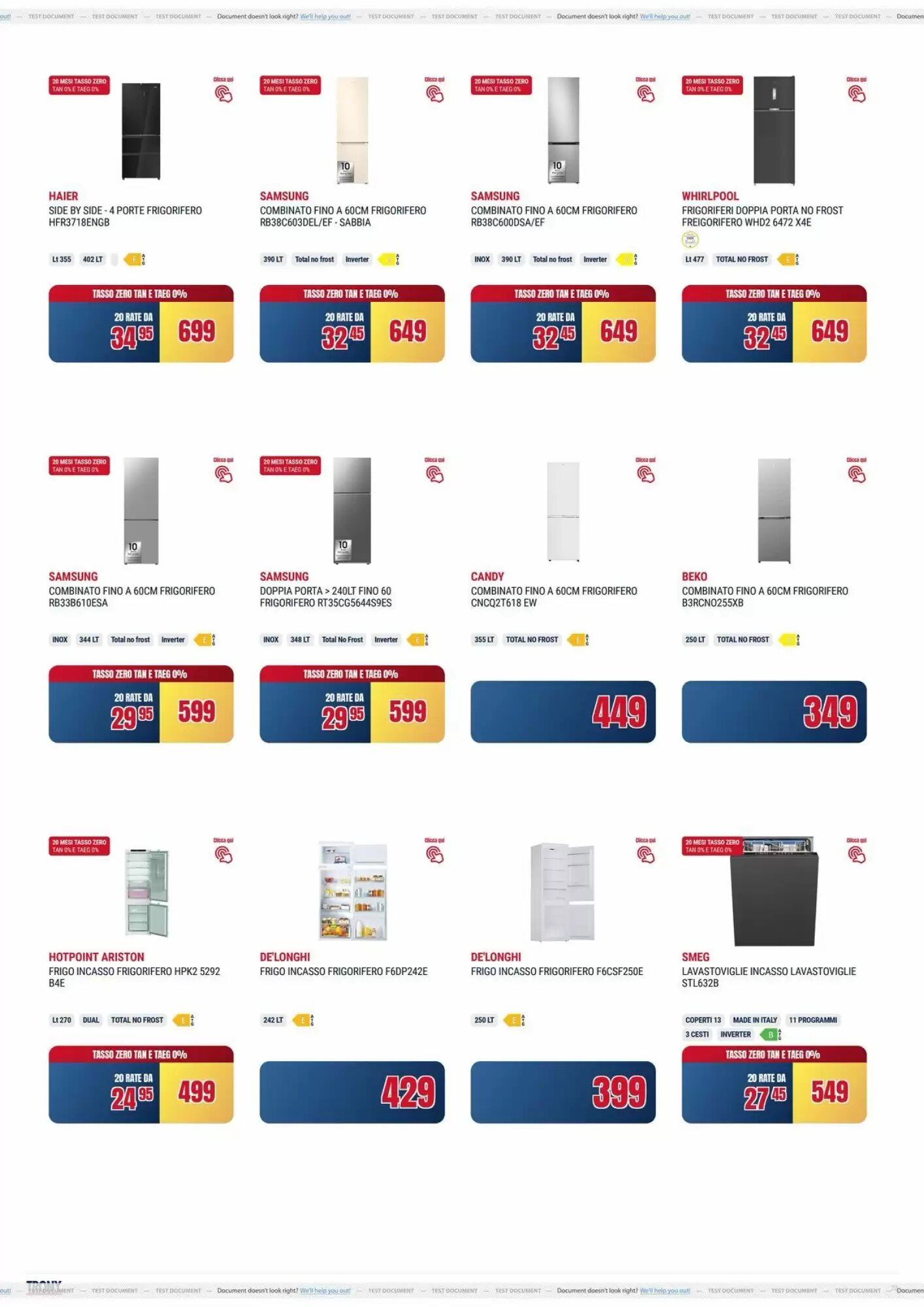 Volantino promozionale Trony  valide dal 21/05/2026 - Pagina 22.