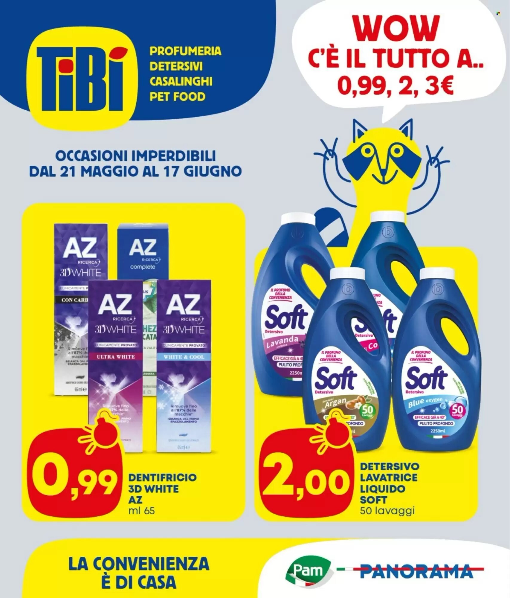 Volantino promozionale Panorama TiBi  valide dal 21/05/2026 - Pagina 1.