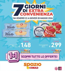 Volantino promozionale Spazio Conad  valide dal 22/05/2026