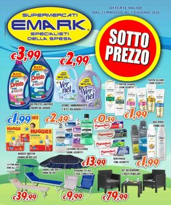 Volantino promozionale Supermercati Emark  valide dal 22/05/2026