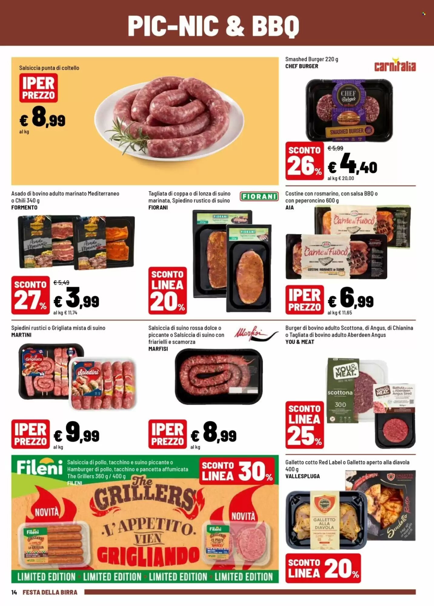 Volantino promozionale Iper La Grande  valide dal 25/05/2026 - Pagina 14.