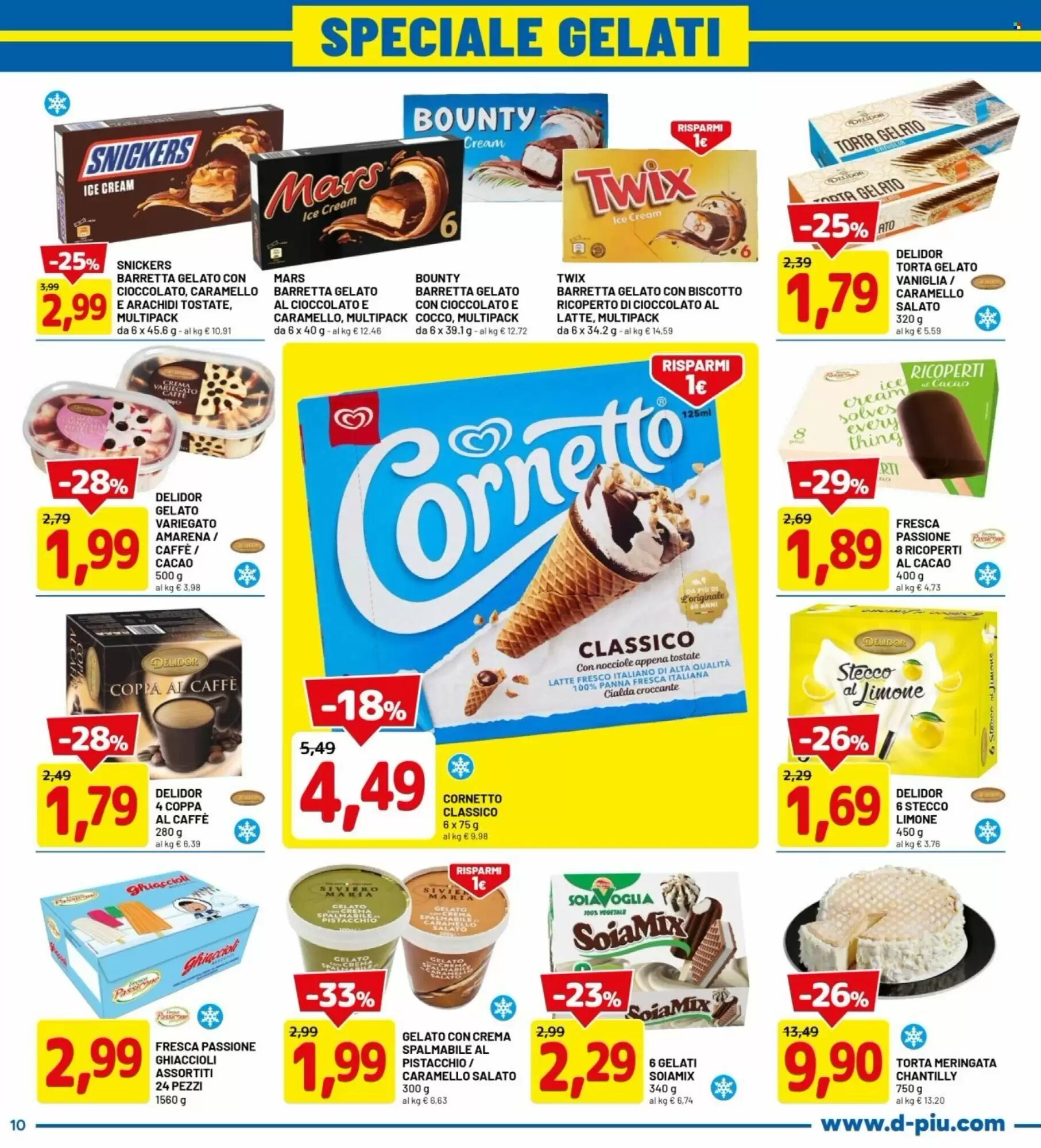 Volantino promozionale DPiù  valide dal 25/05/2026 - Pagina 10.