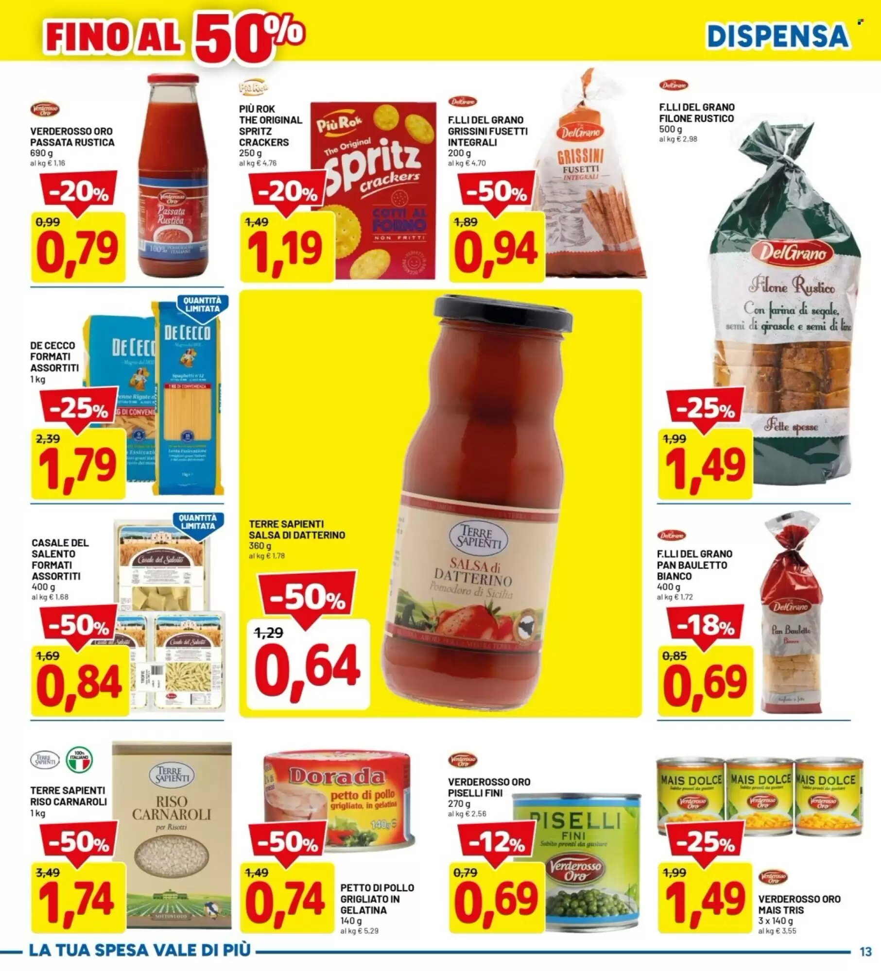 Volantino promozionale DPiù  valide dal 25/05/2026 - Pagina 13.