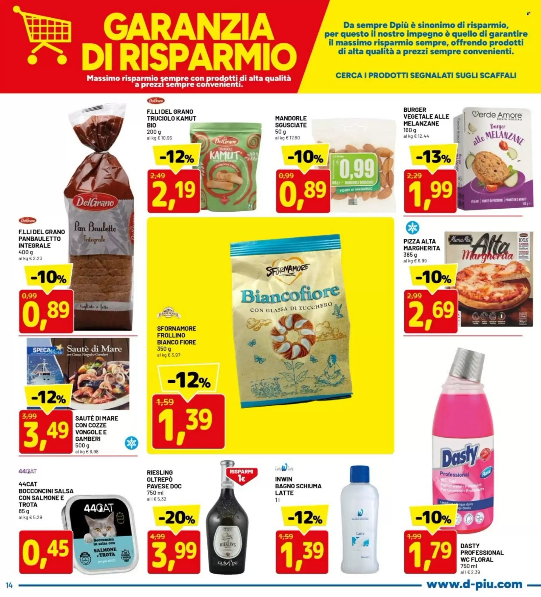 Volantino promozionale DPiù  valide dal 25/05/2026 - Pagina 14.