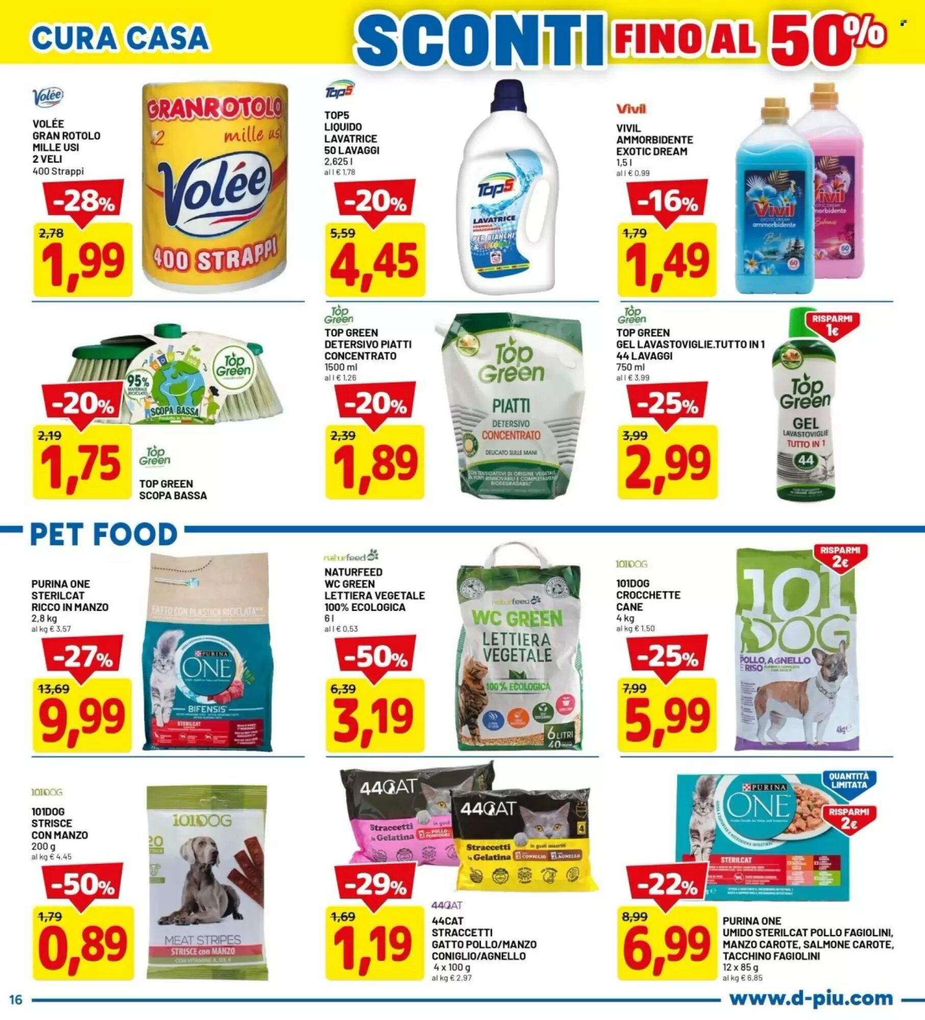 Volantino promozionale DPiù  valide dal 25/05/2026 - Pagina 16.