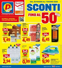 Volantino promozionale DPiù  valide dal 25/05/2026