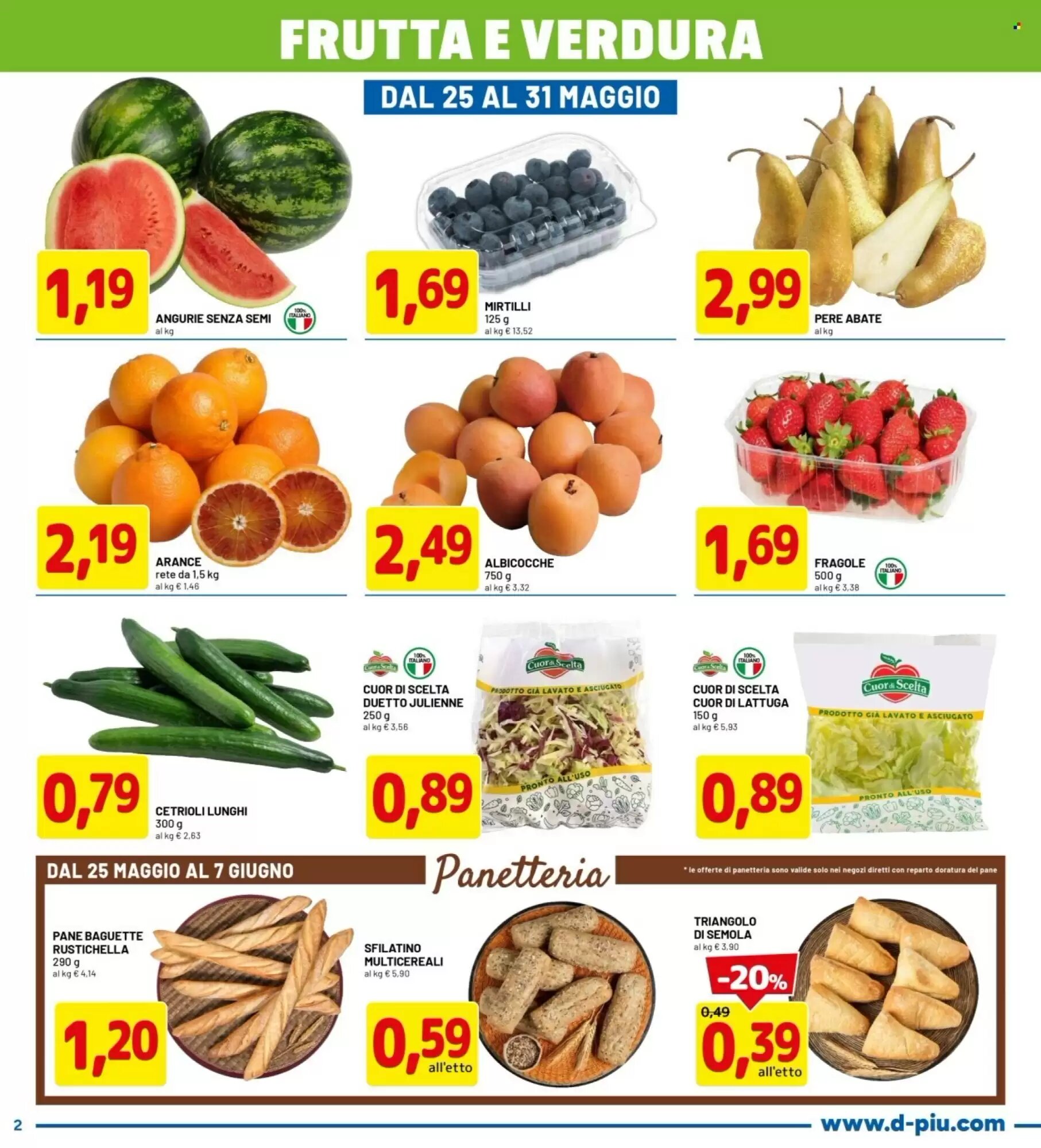 Volantino promozionale DPiù  valide dal 25/05/2026 - Pagina 2.