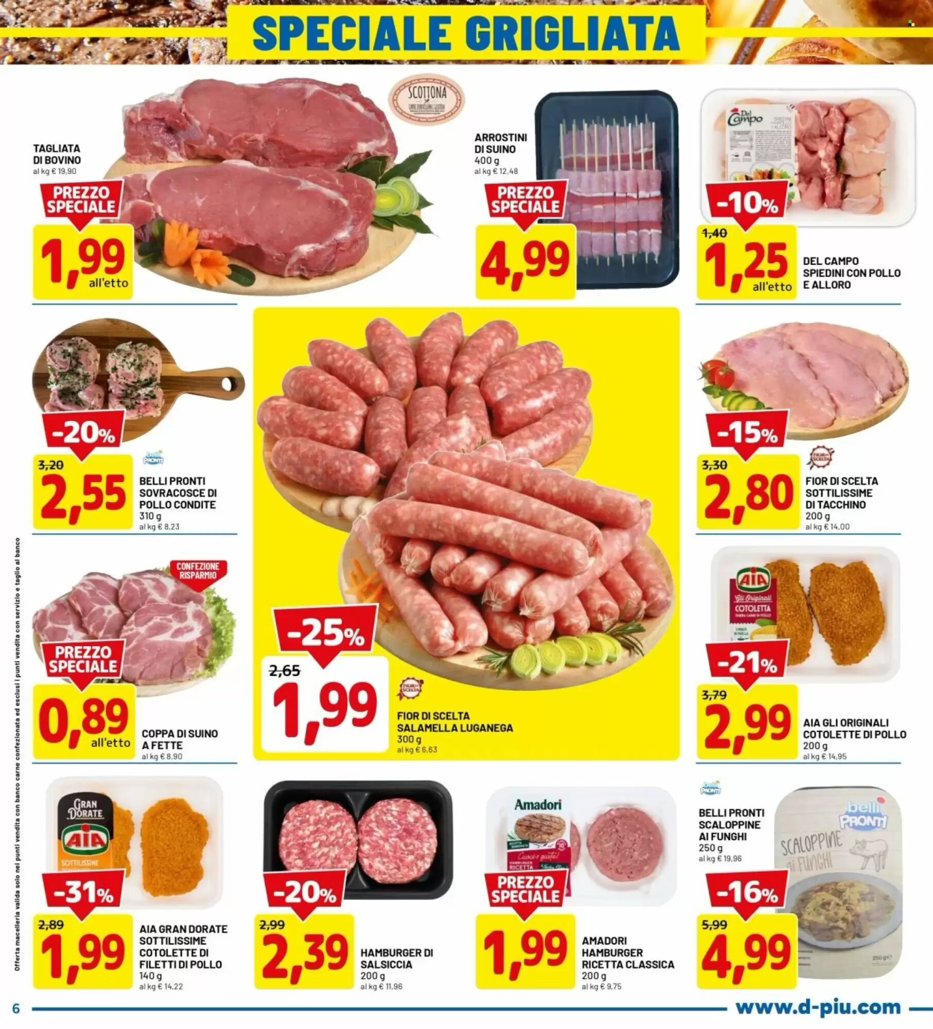 Volantino promozionale DPiù  valide dal 25/05/2026 - Pagina 6.