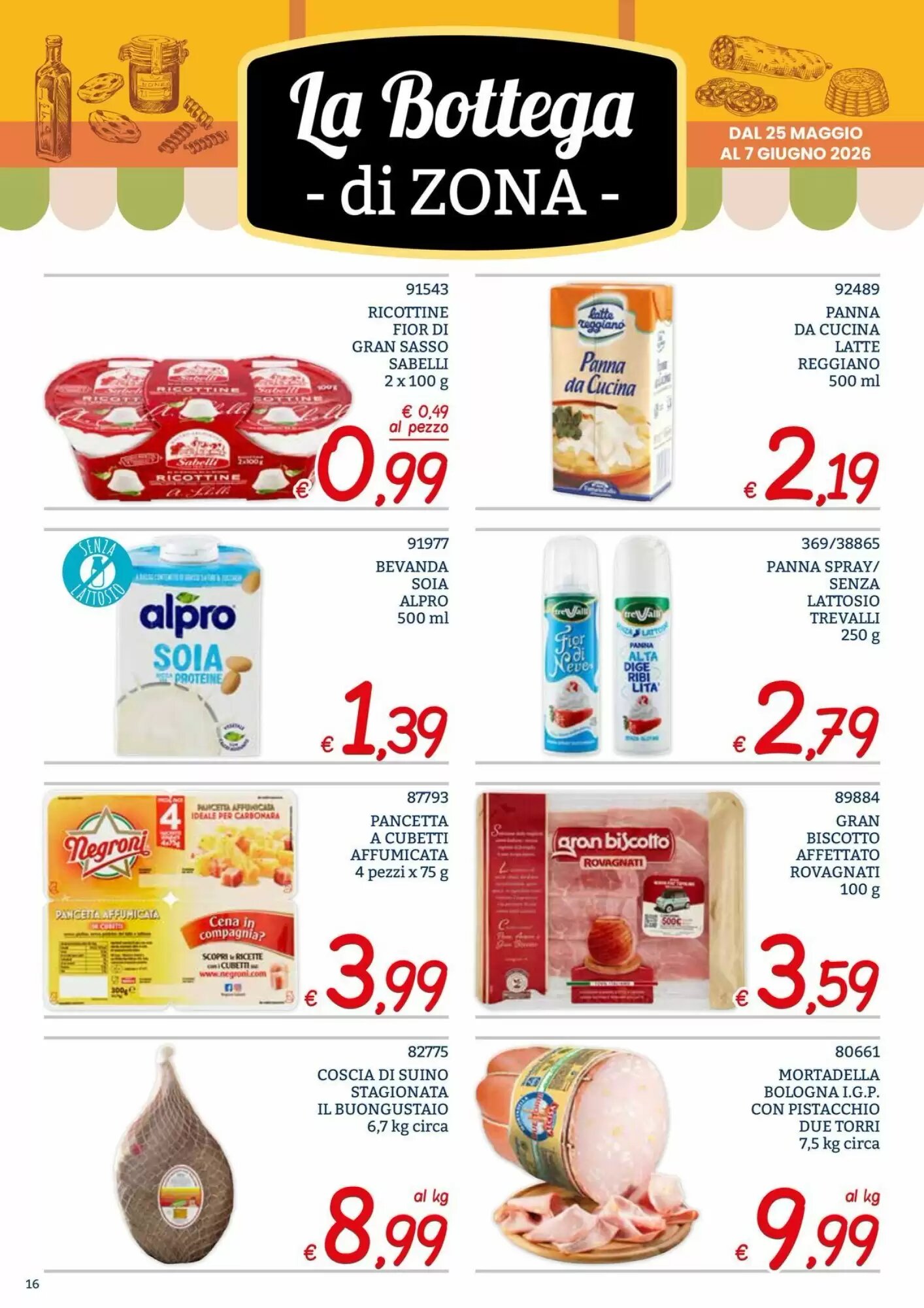 Volantino promozionale Zona  valide dal 25/05/2026 - Pagina 16.