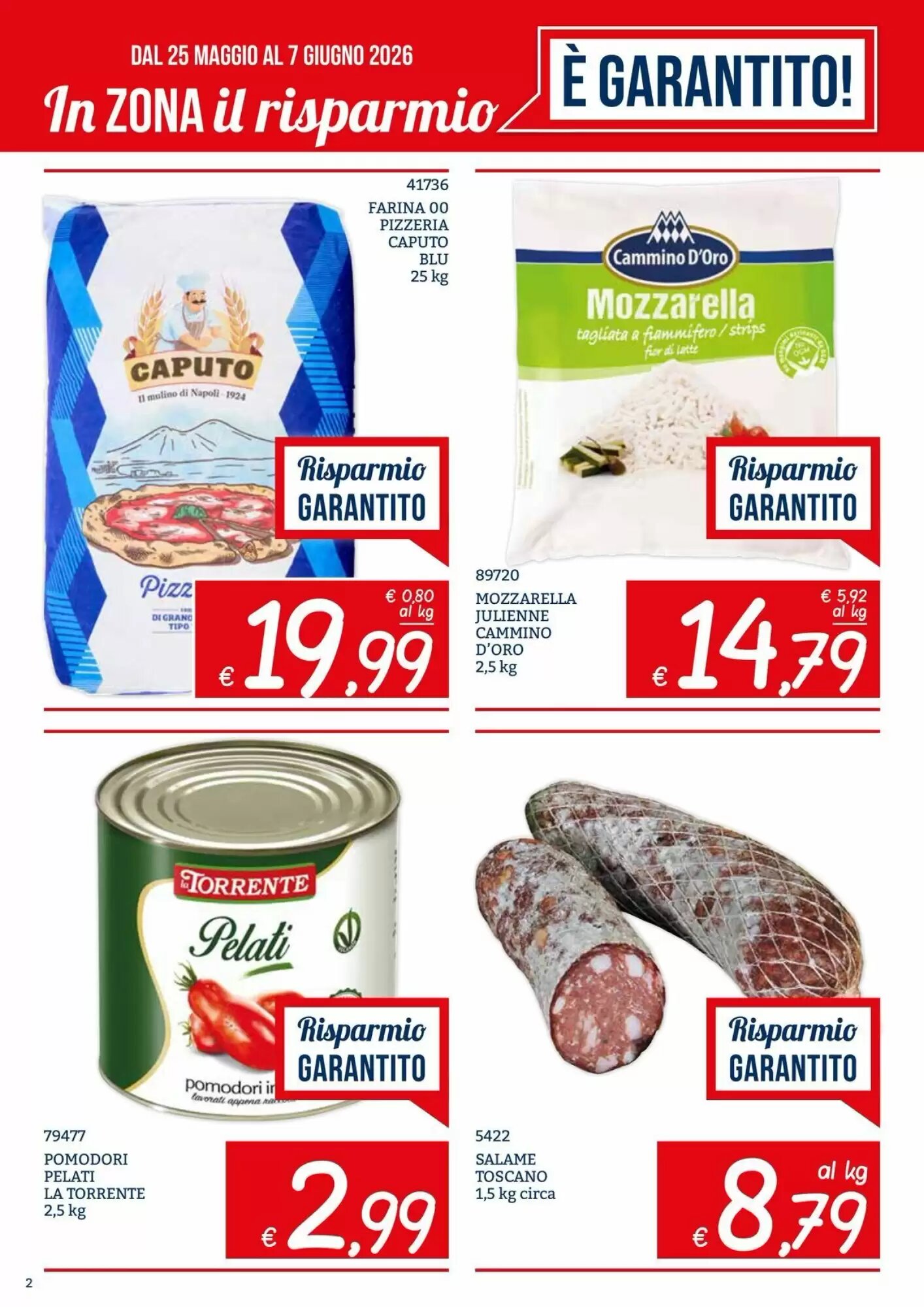 Volantino promozionale Zona  valide dal 25/05/2026 - Pagina 2.