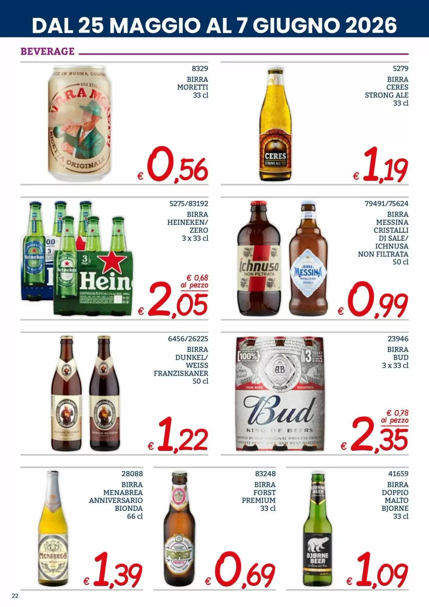 Volantino promozionale Zona  valide dal 25/05/2026 - Pagina 22.