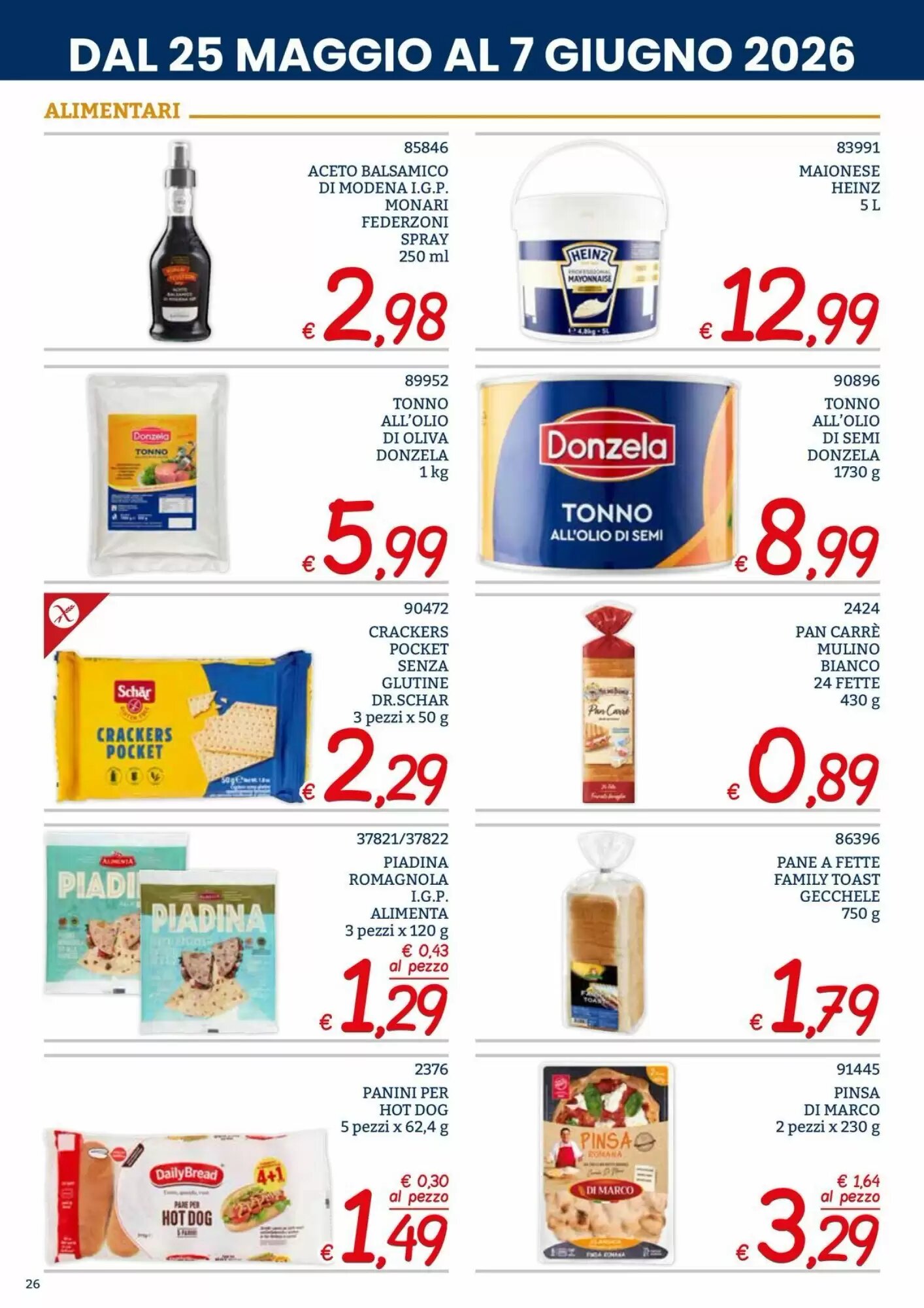 Volantino promozionale Zona  valide dal 25/05/2026 - Pagina 26.